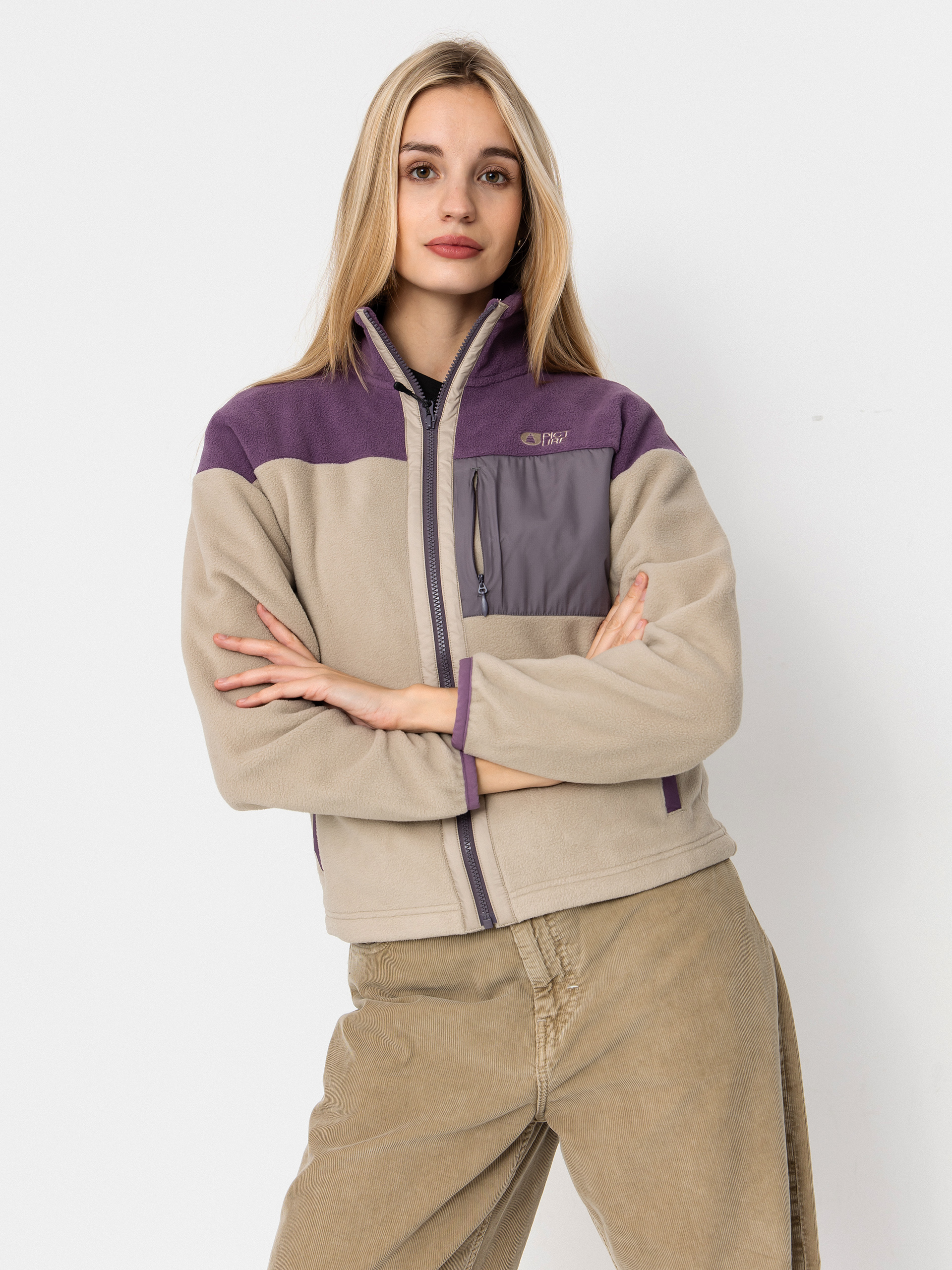 The North Face Fleece Tnf Fleeski FZ Wmn - violet (peak purple)