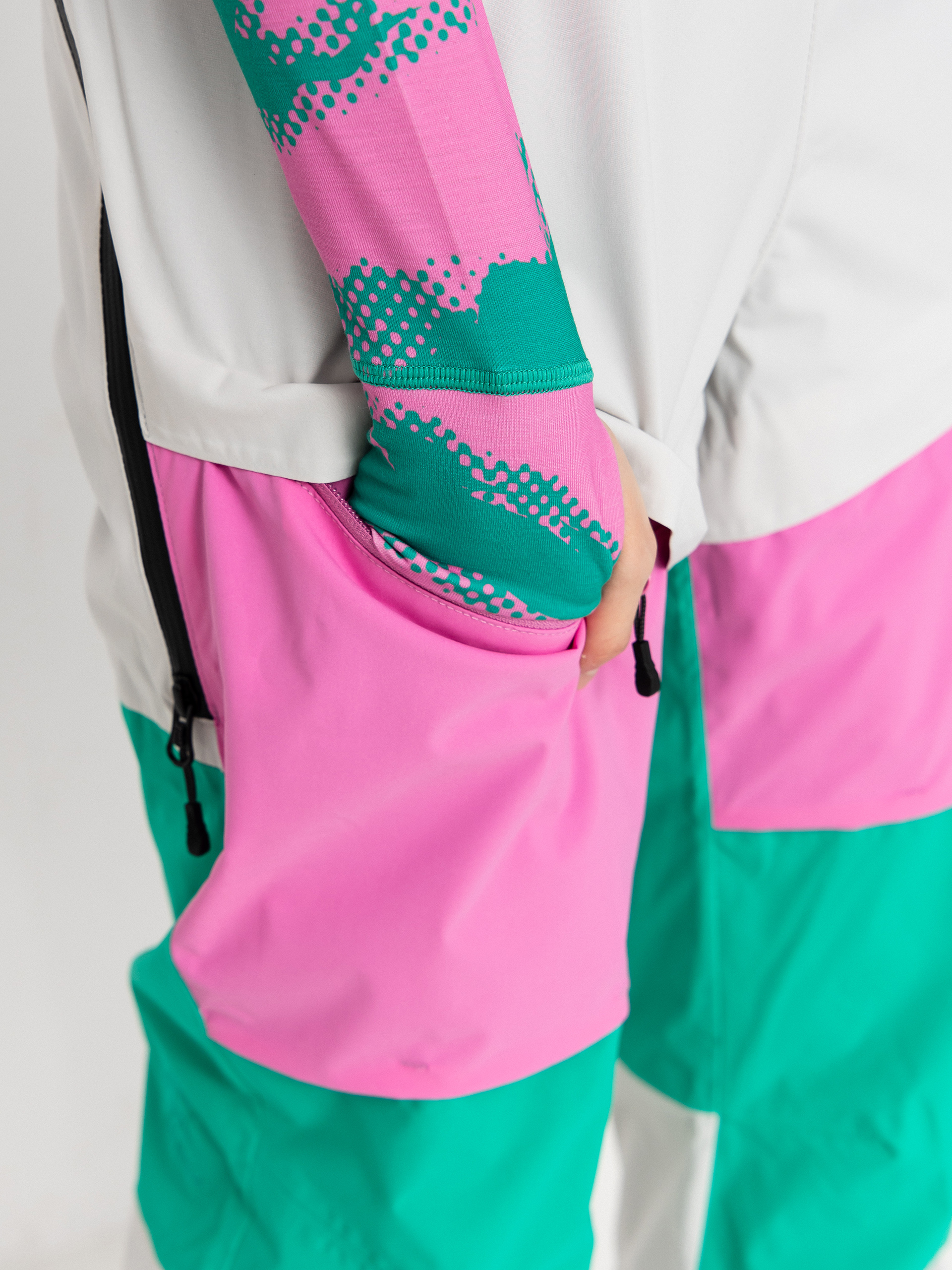 Womens Picture Elwy BIB Snowboard pants (vapor grey)