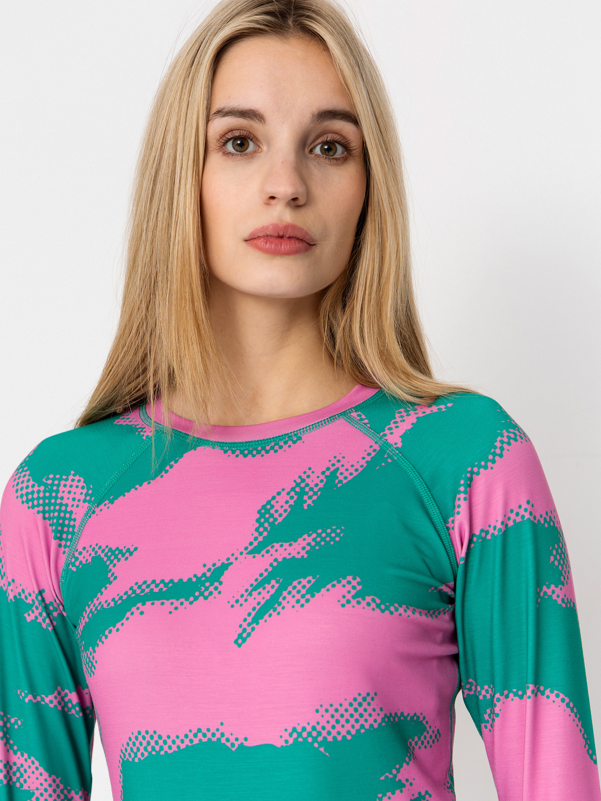 Damen Picture Milita Printed Aktives Longsleeve (retro bliss print)