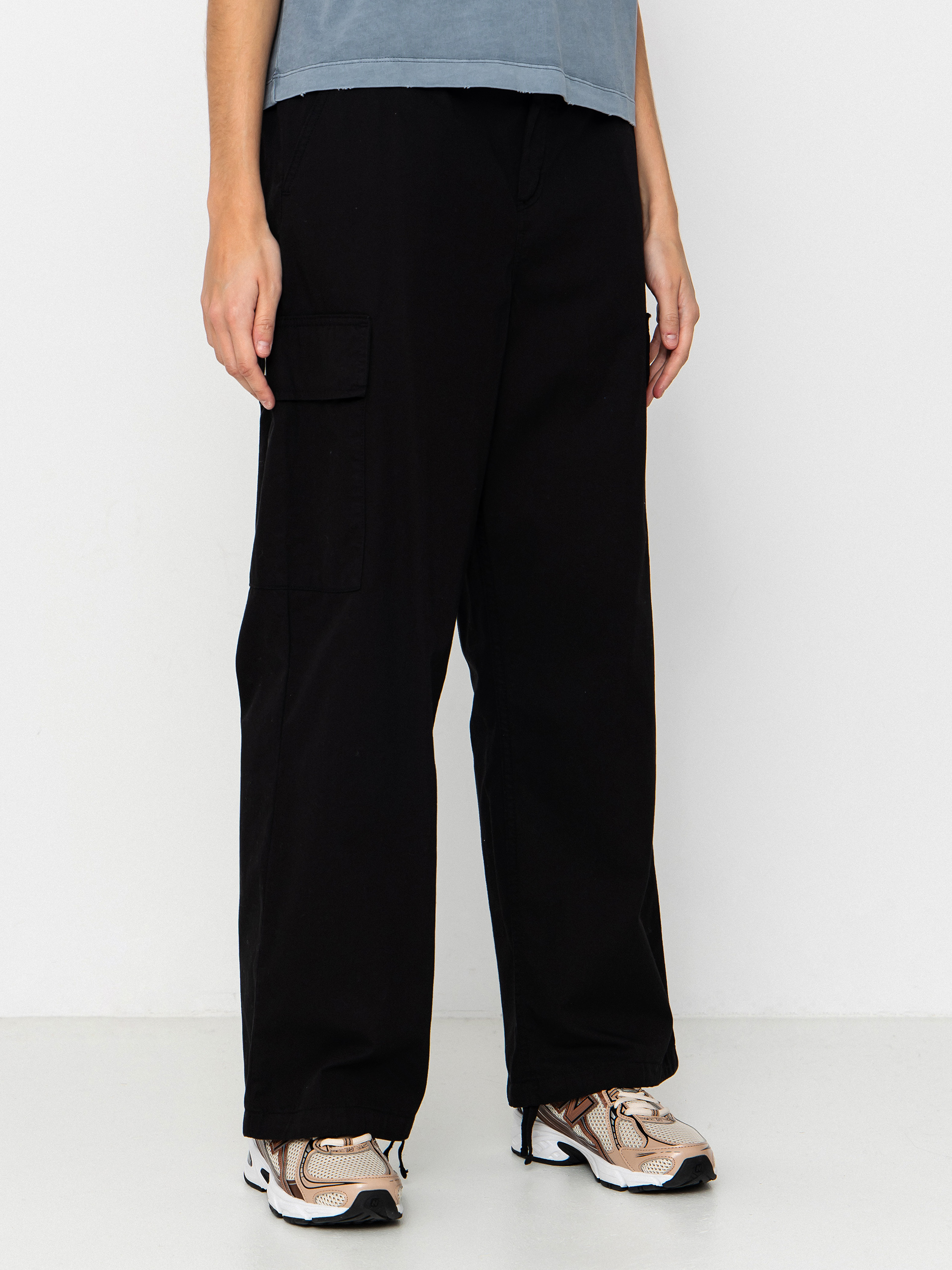 Carhartt WIP Hose Kingston Wmn (black/garment dyed)