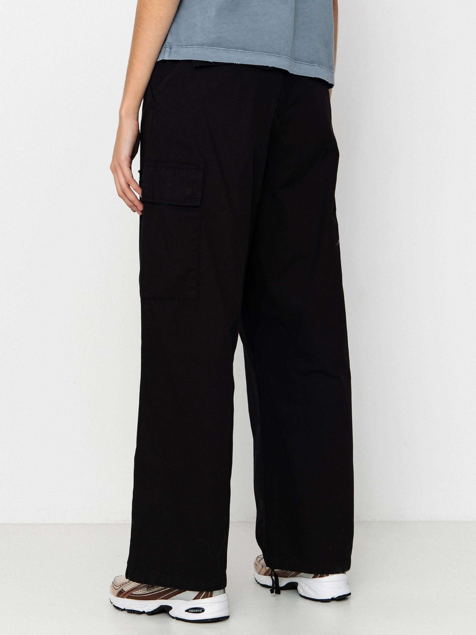 Carhartt WIP Pants Kingston Wmn (black/garment dyed)