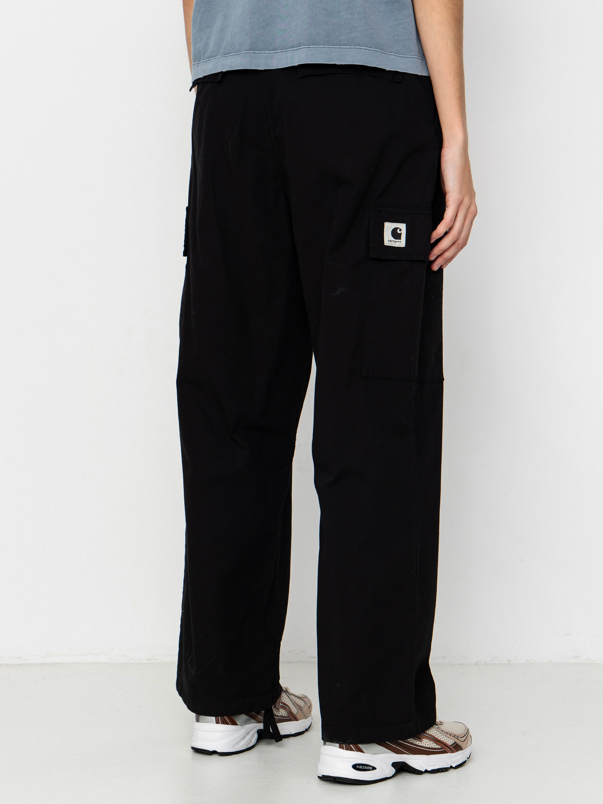 Carhartt WIP Pants Kingston Wmn (black/garment dyed)