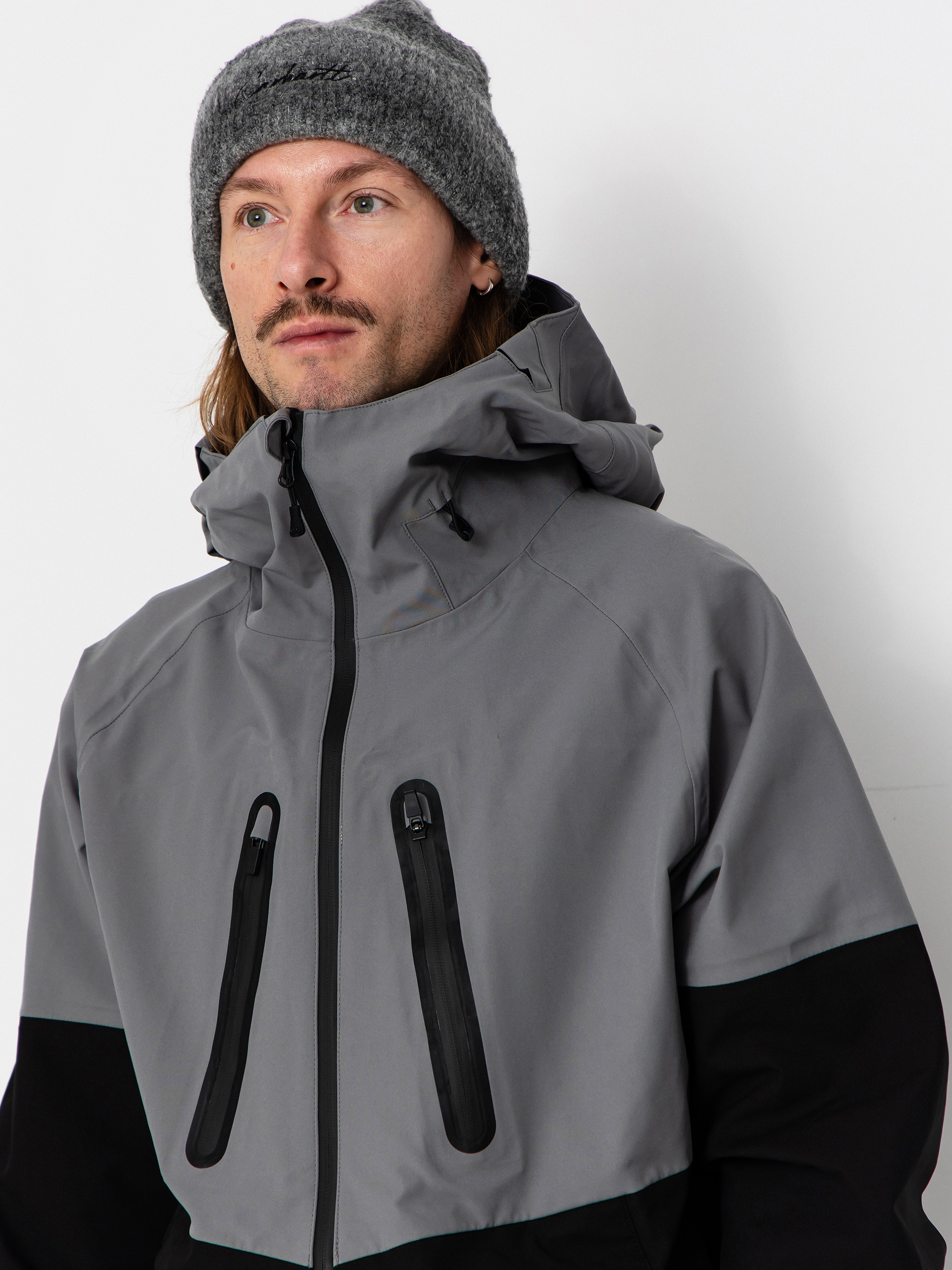 Mens ThirtyTwo Snowboard jacket Tm 3 Recycled (black/grey)