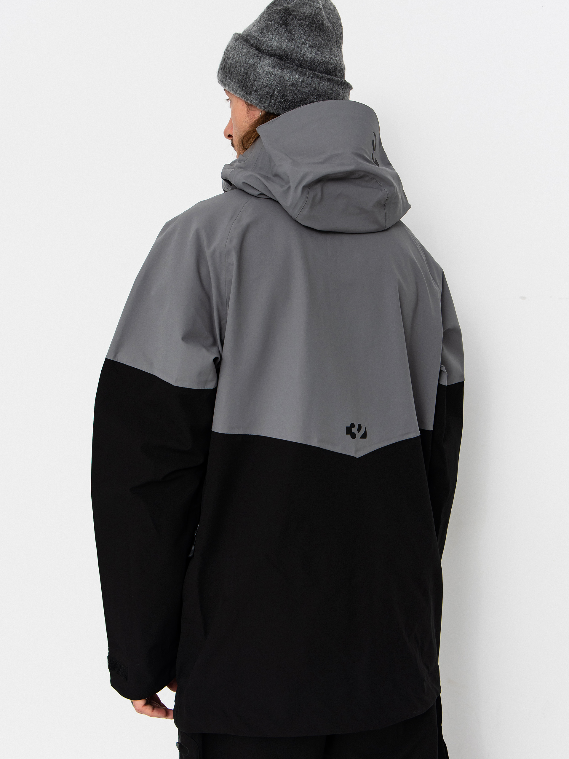 Mens ThirtyTwo Snowboard jacket Tm 3 Recycled (black/grey)