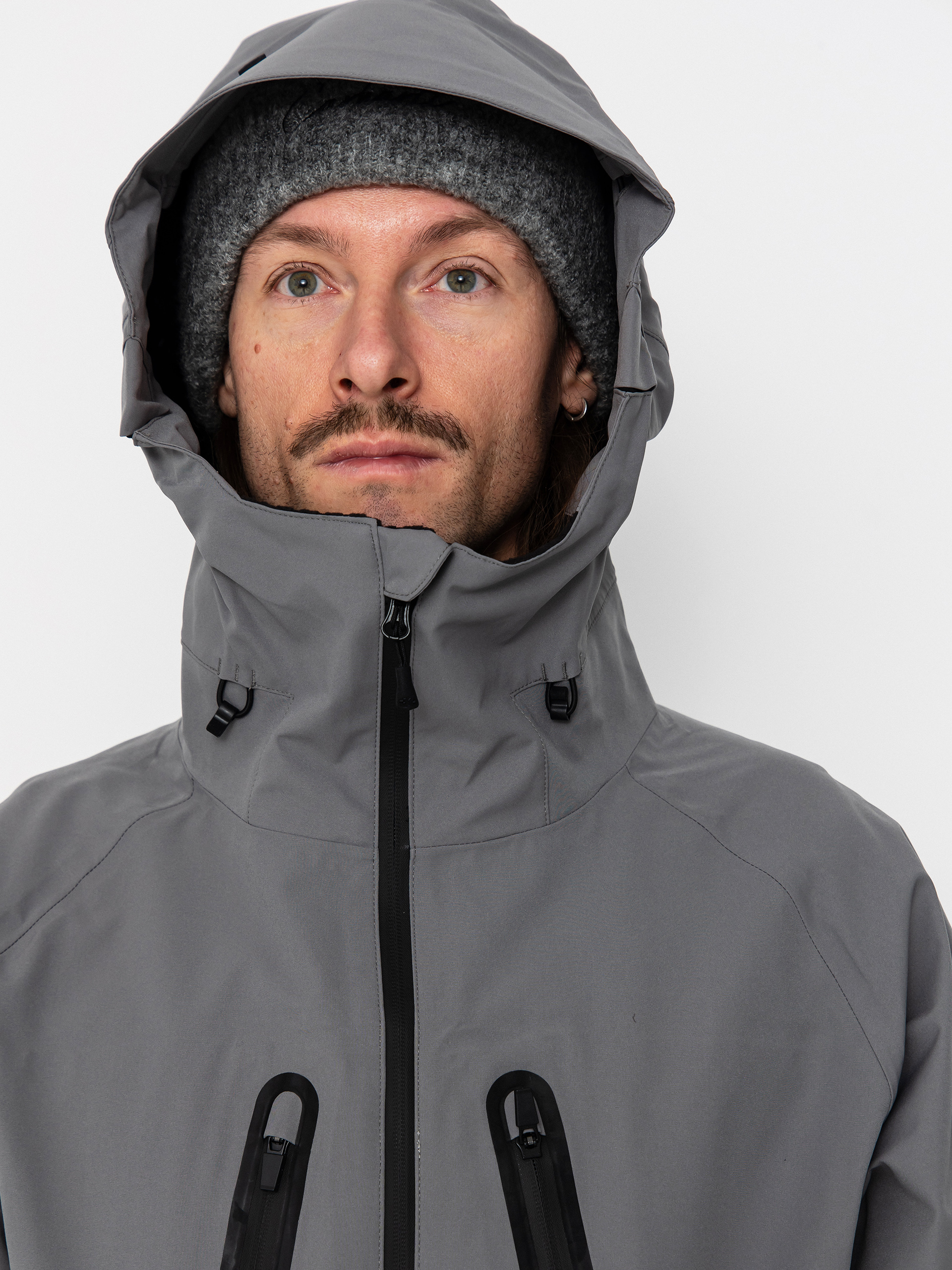 Mens ThirtyTwo Snowboard jacket Tm 3 Recycled (black/grey)