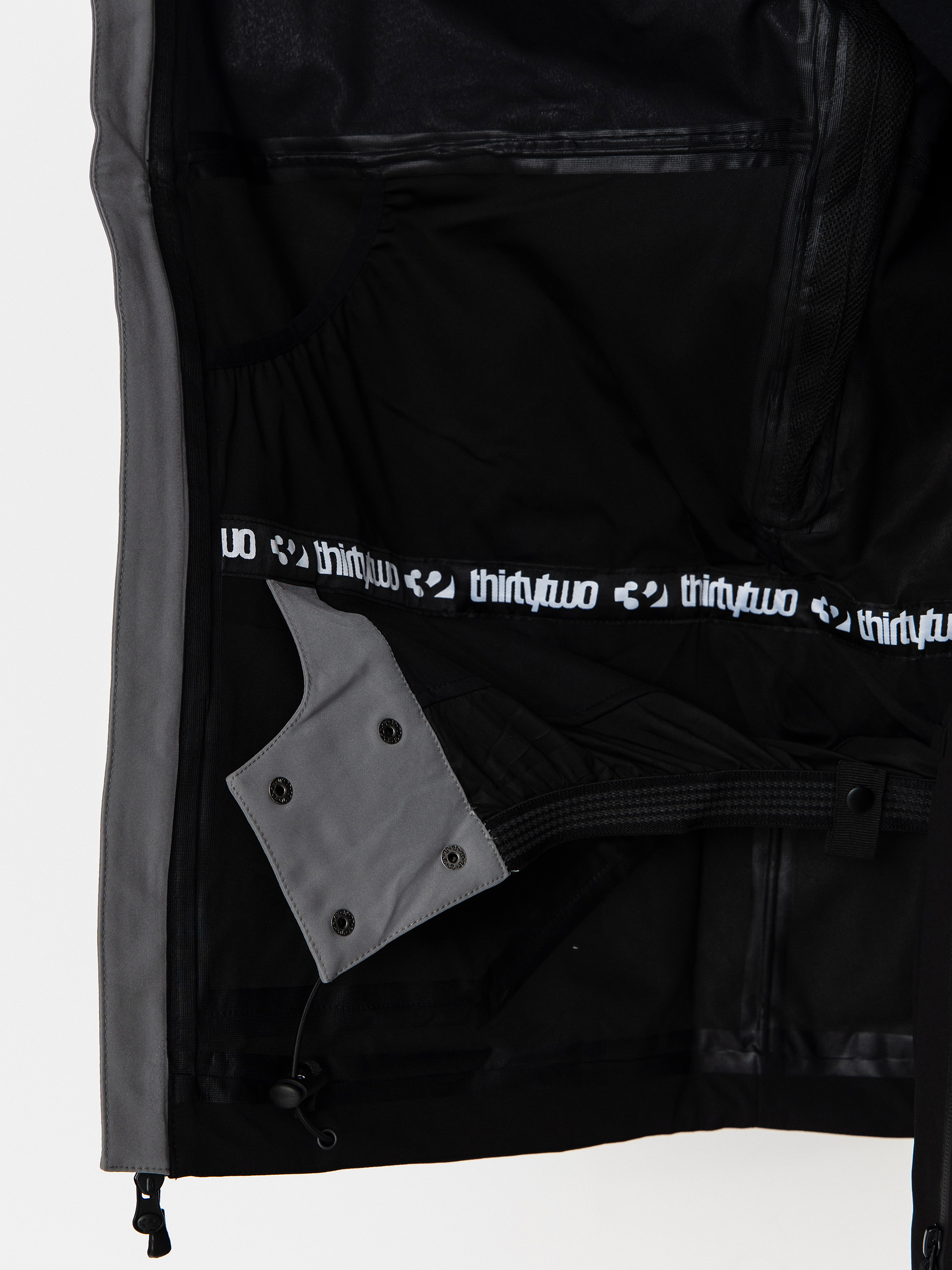 Mens ThirtyTwo Snowboard jacket Tm 3 Recycled (black/grey)