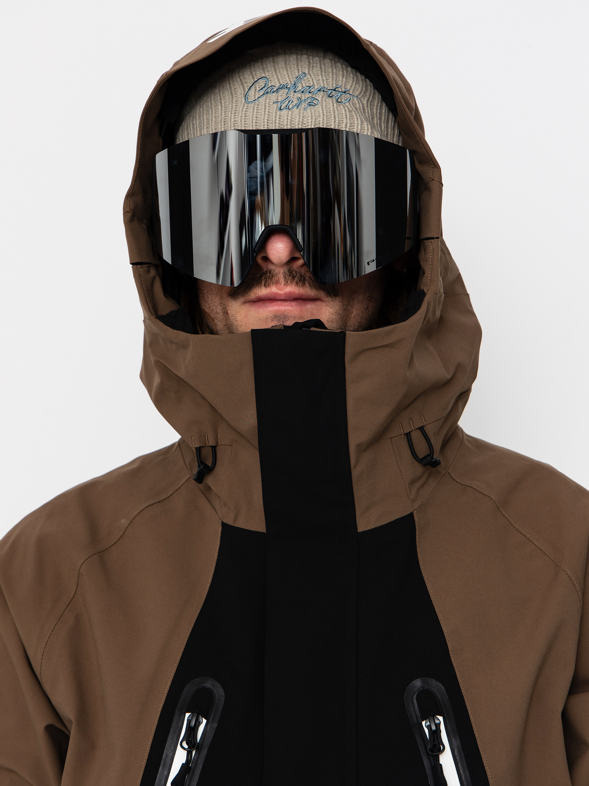 Mens ThirtyTwo Snowboard jacket Deep Creek Parka (tobacco)