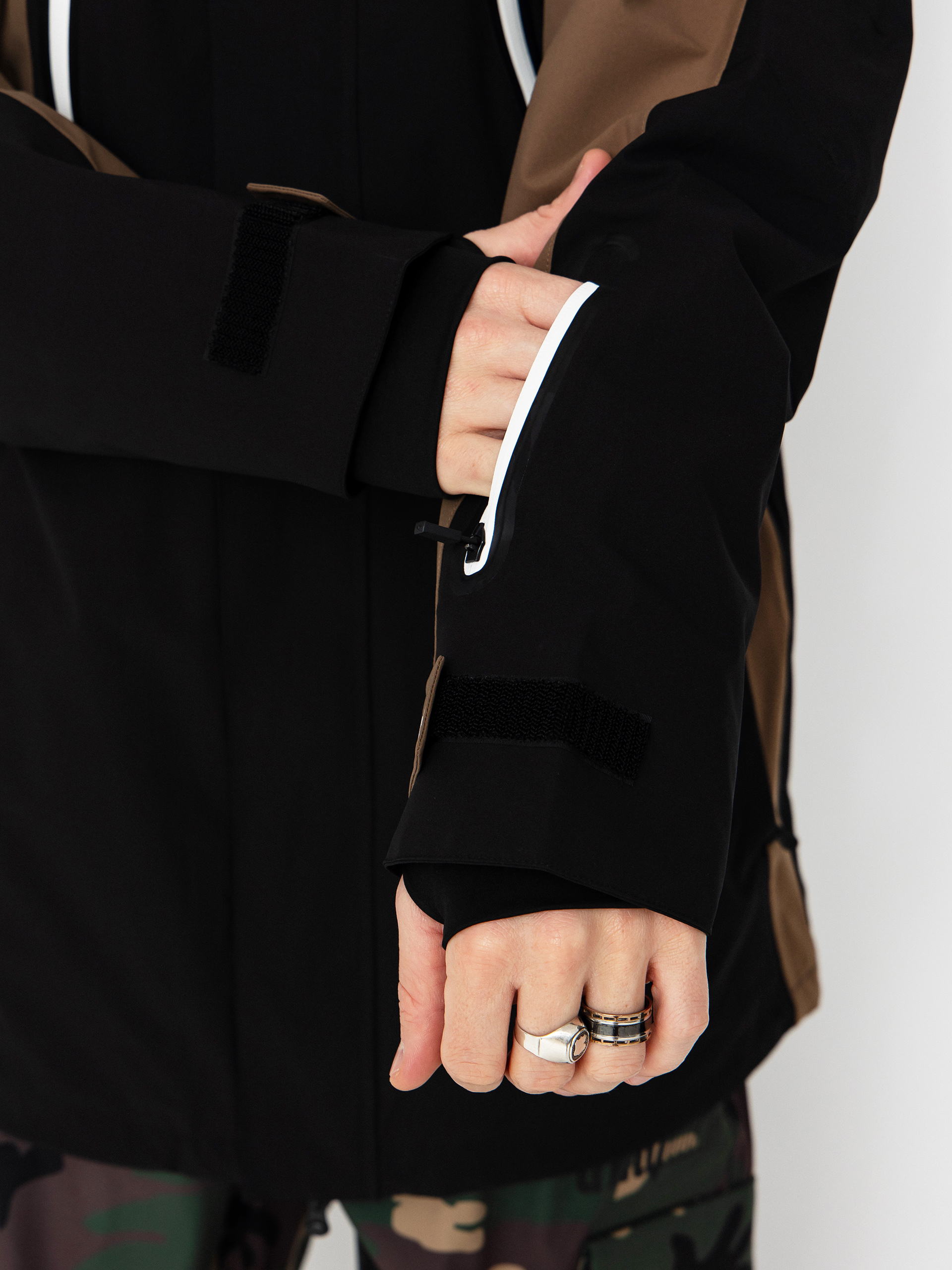 Mens ThirtyTwo Snowboard jacket Deep Creek Parka (tobacco)