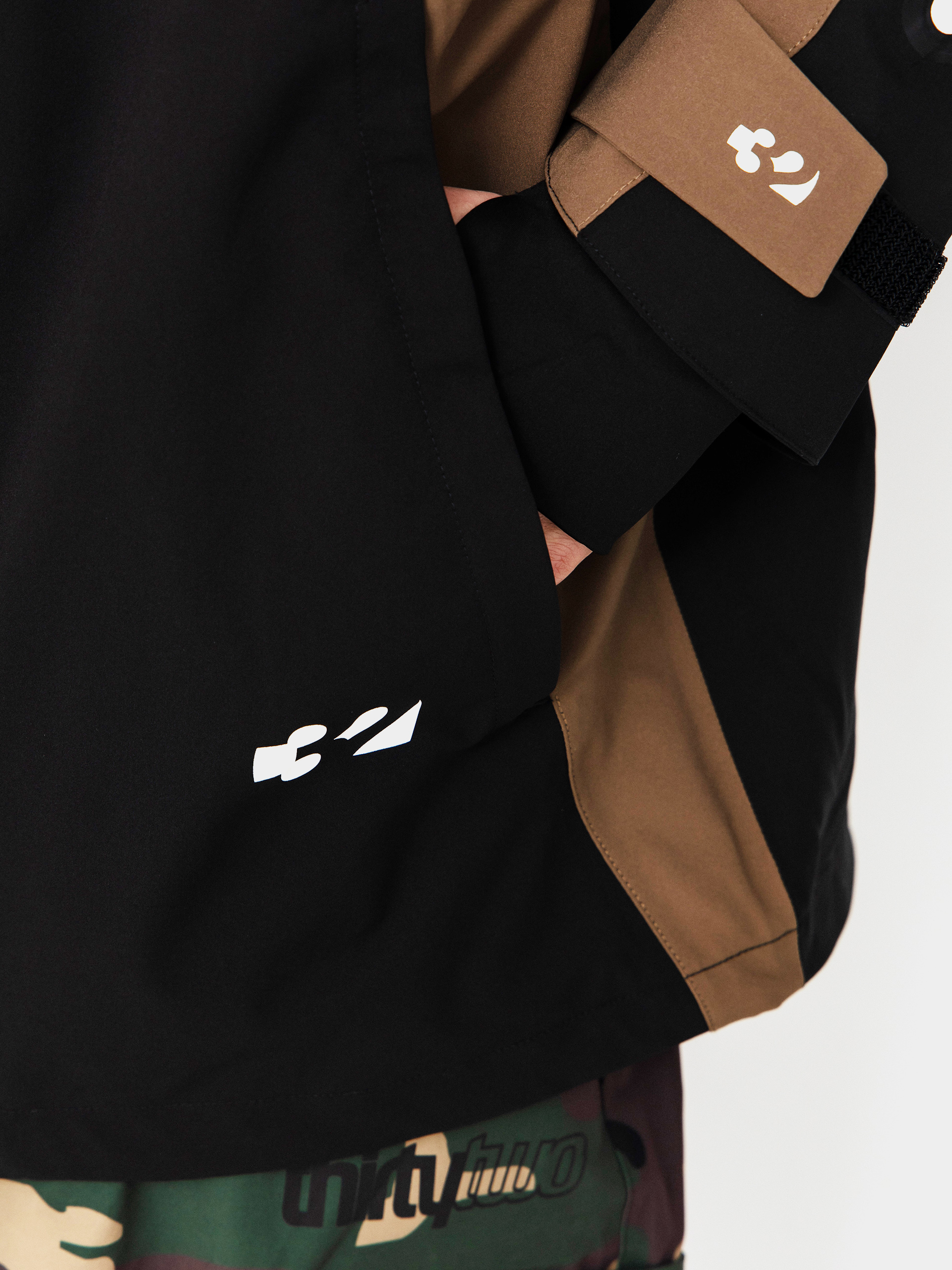 Mens ThirtyTwo Snowboard jacket Deep Creek Parka (tobacco)