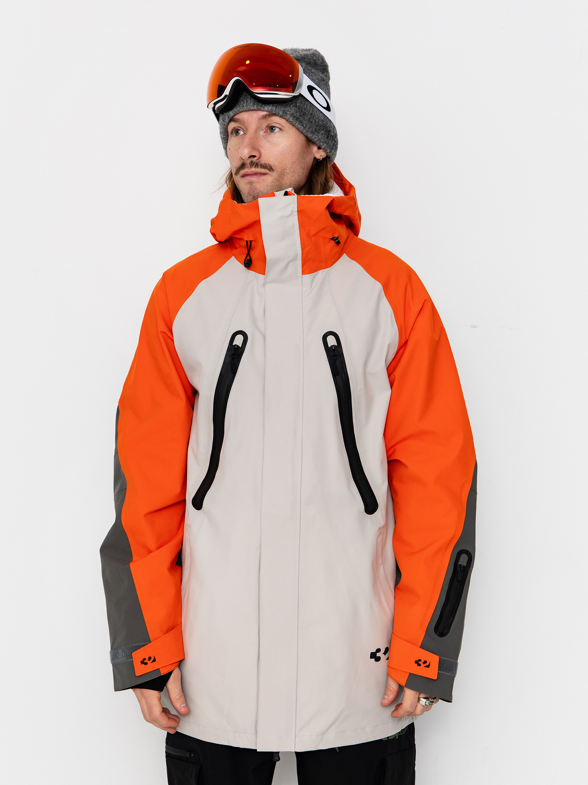 Herren ThirtyTwo Deep Creek Parka Snowboard jacke (orange)