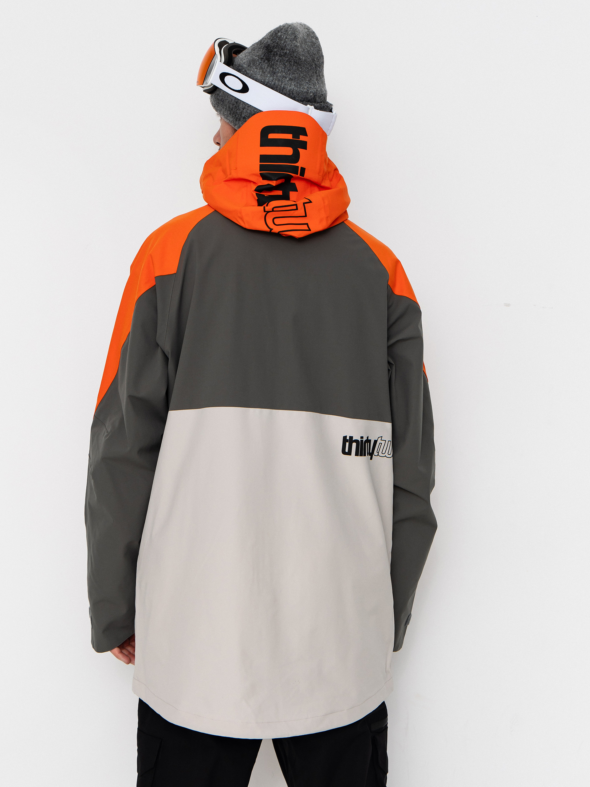 Herren ThirtyTwo Deep Creek Parka Snowboard jacke (orange)
