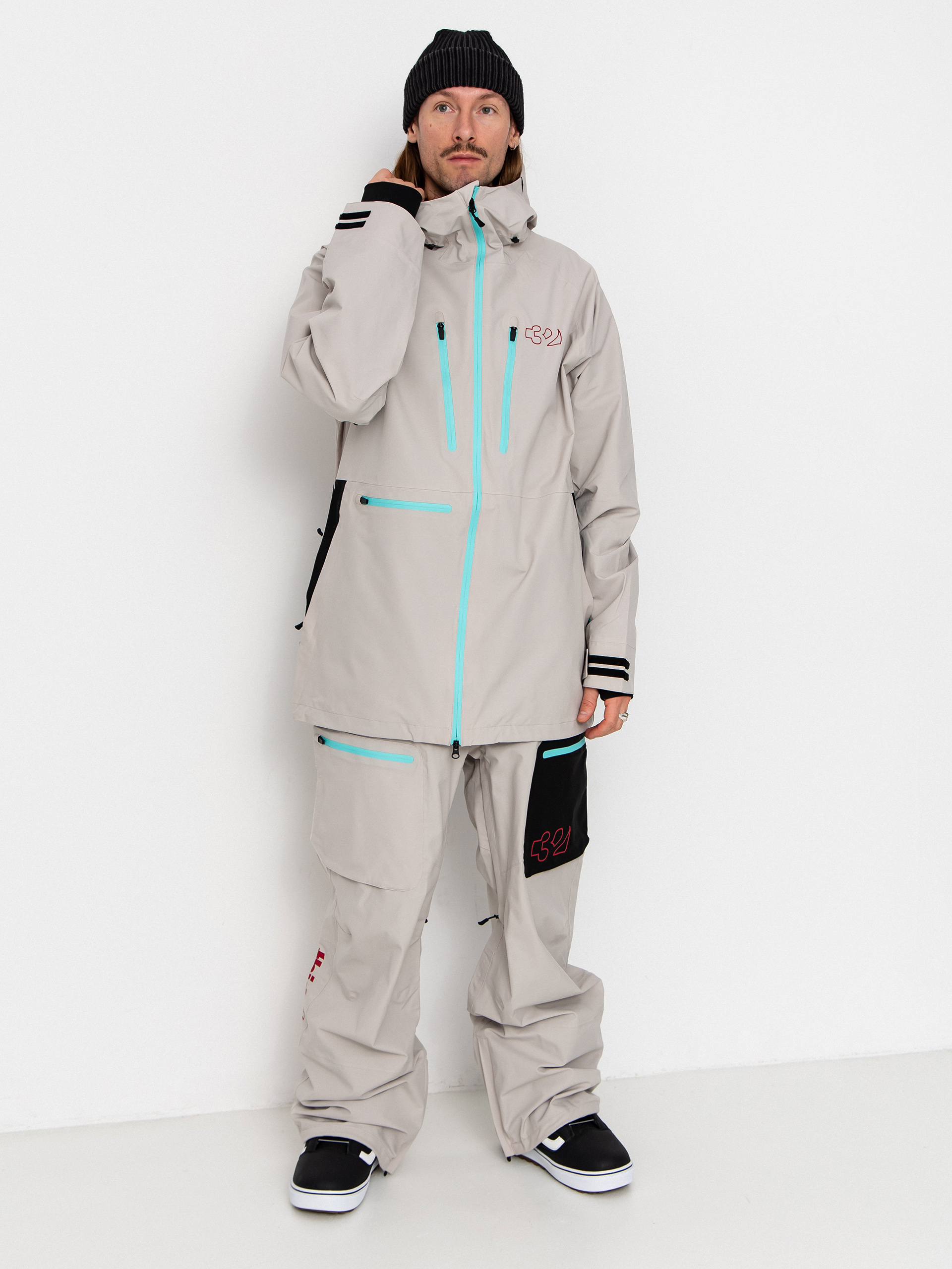 ThirtyTwo Springbreak Parka Snowboard jacket - red (red/black)
