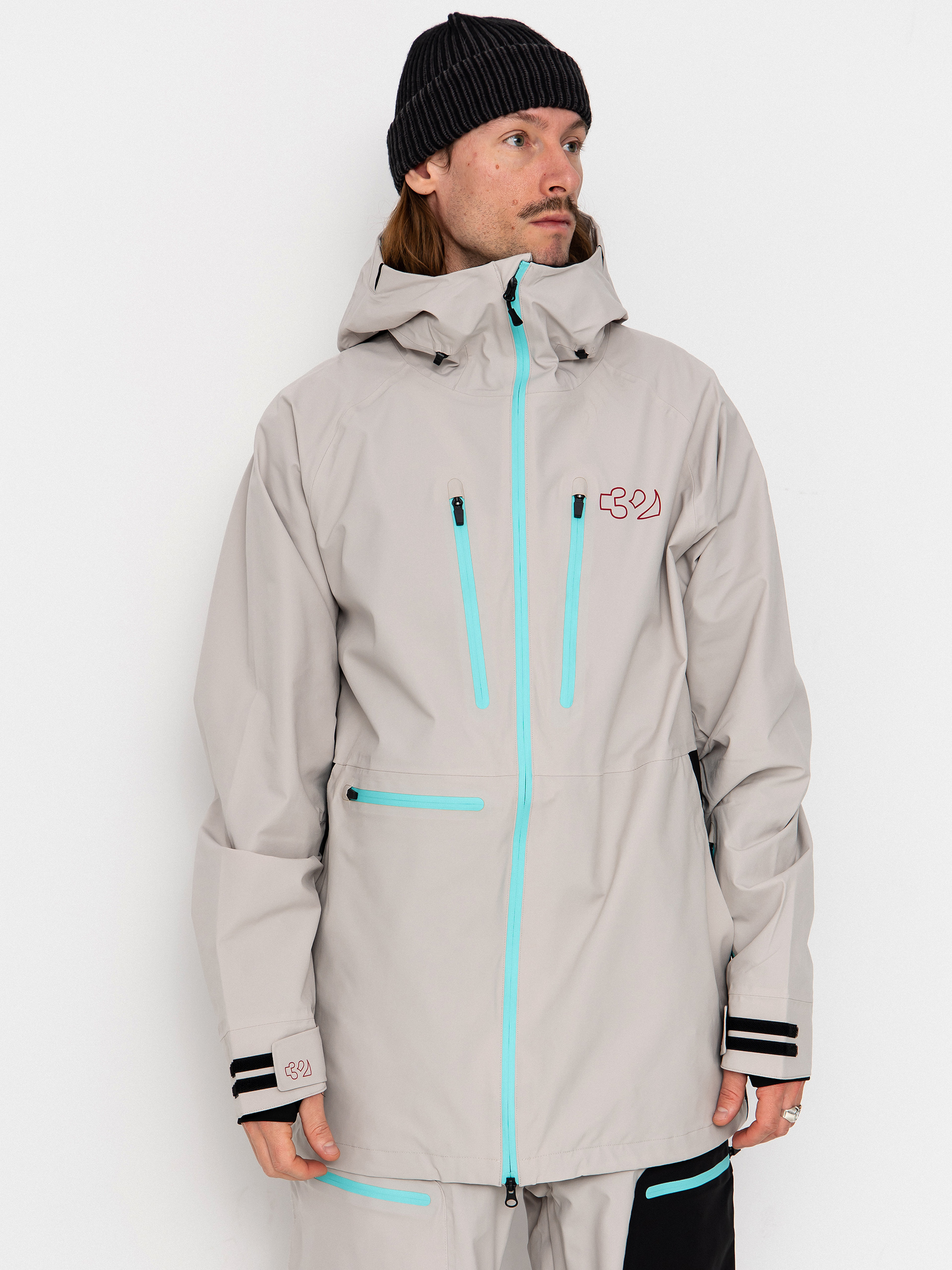 Mens ThirtyTwo Snowboard jacket Tm Recycled (cement)