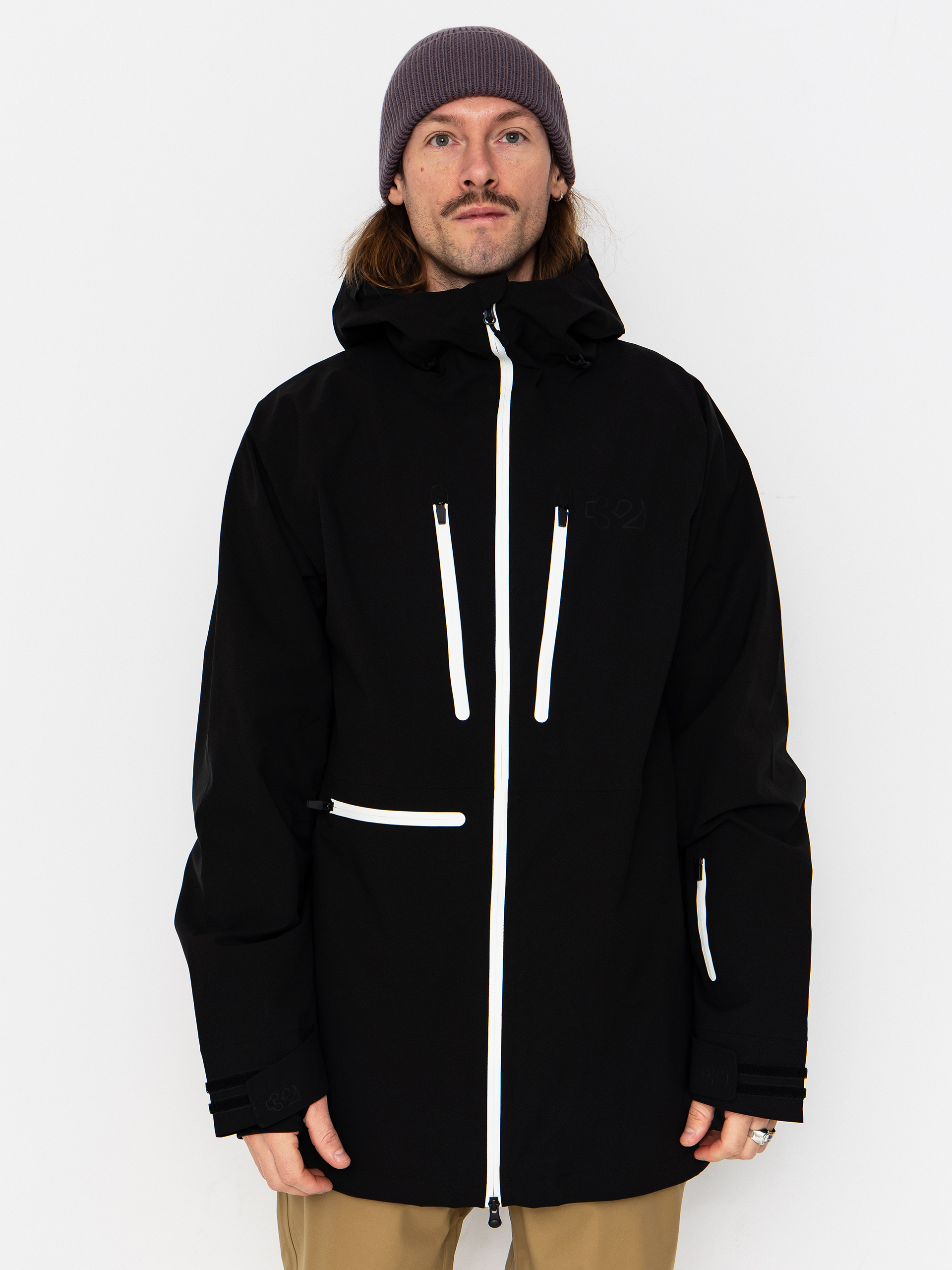 Mens ThirtyTwo Snowboard jacket Tm Recycled (black)