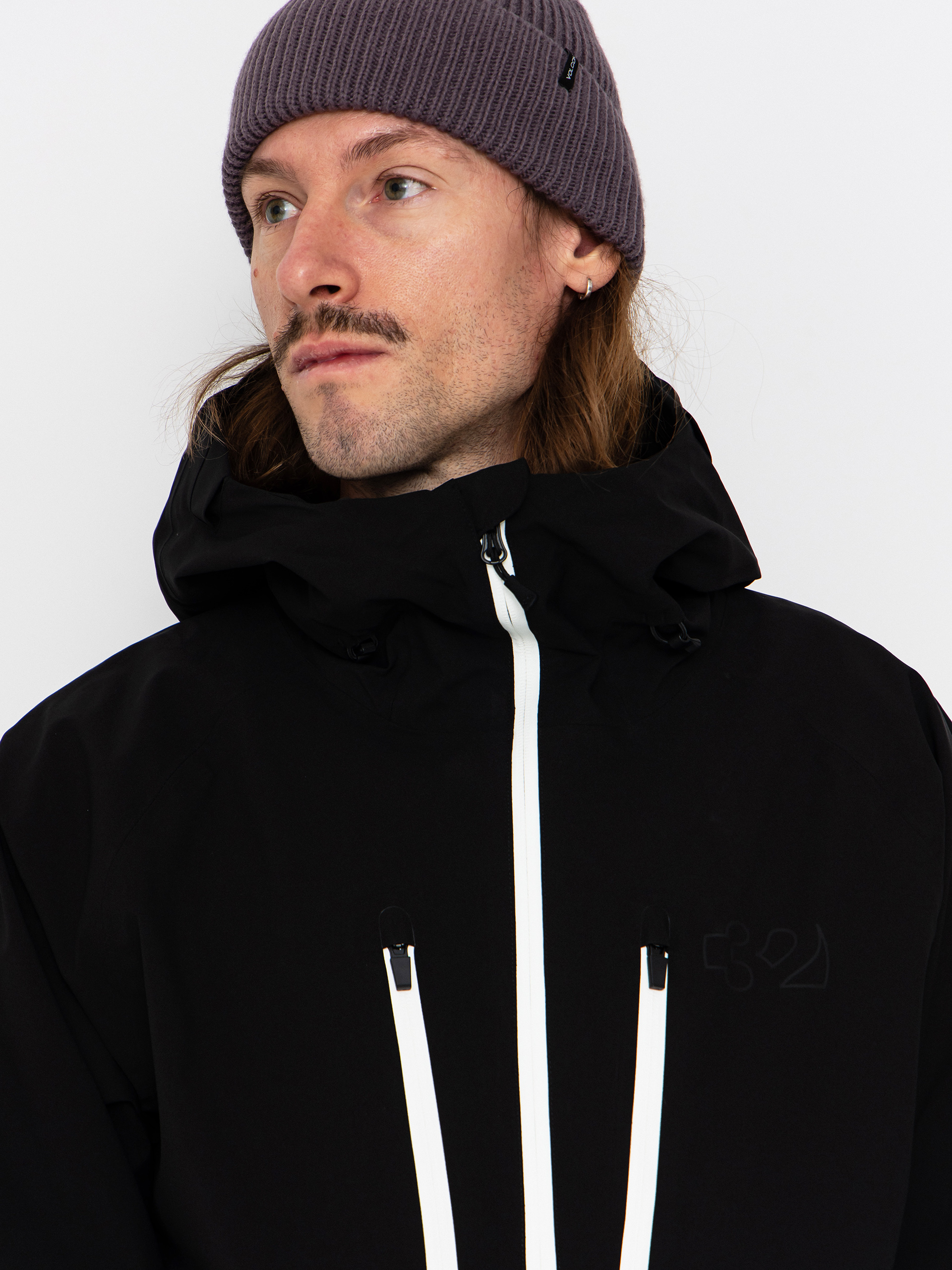 Mens ThirtyTwo Snowboard jacket Tm Recycled (black)