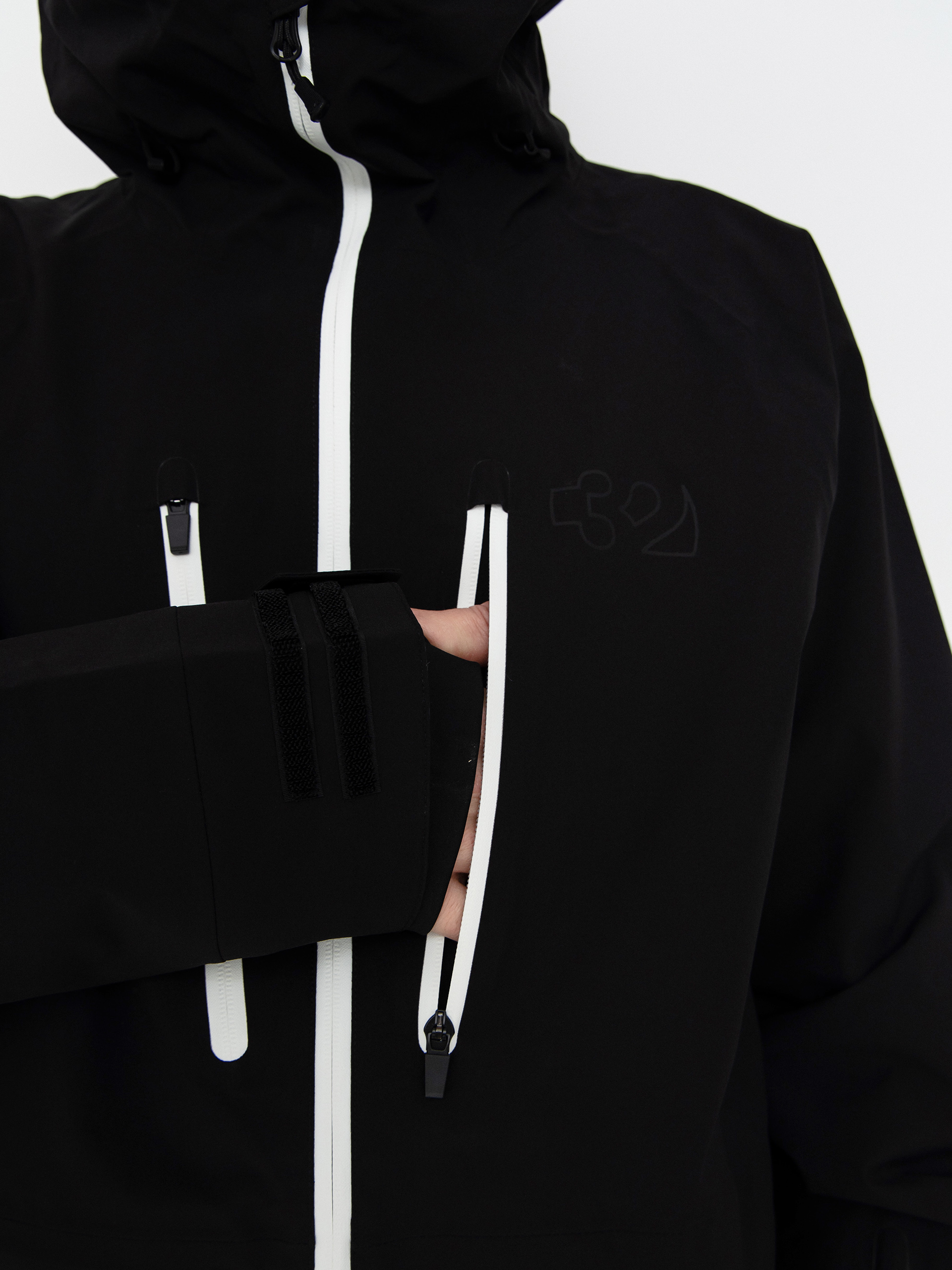 Mens ThirtyTwo Snowboard jacket Tm Recycled (black)