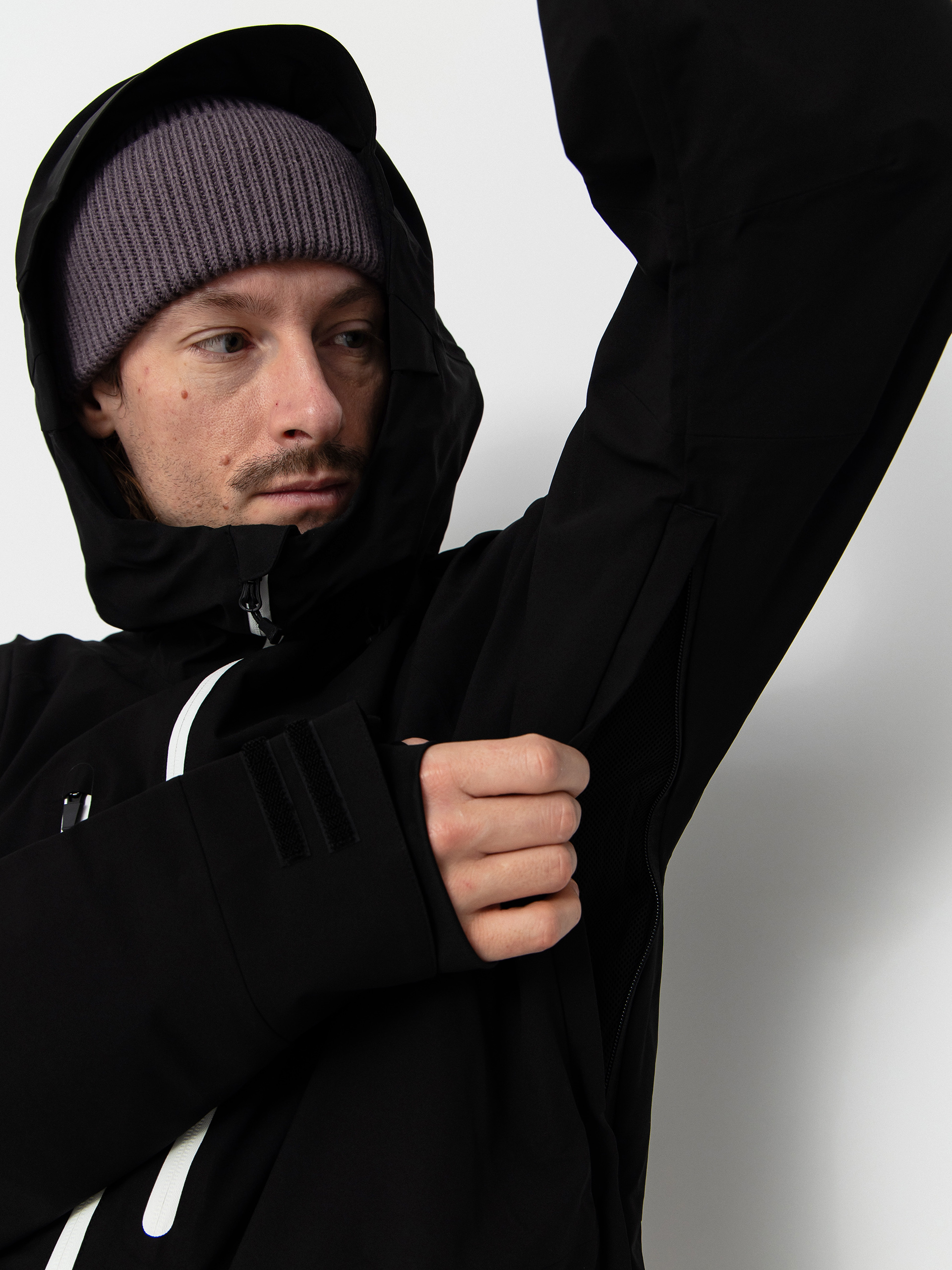 Mens ThirtyTwo Snowboard jacket Tm Recycled (black)