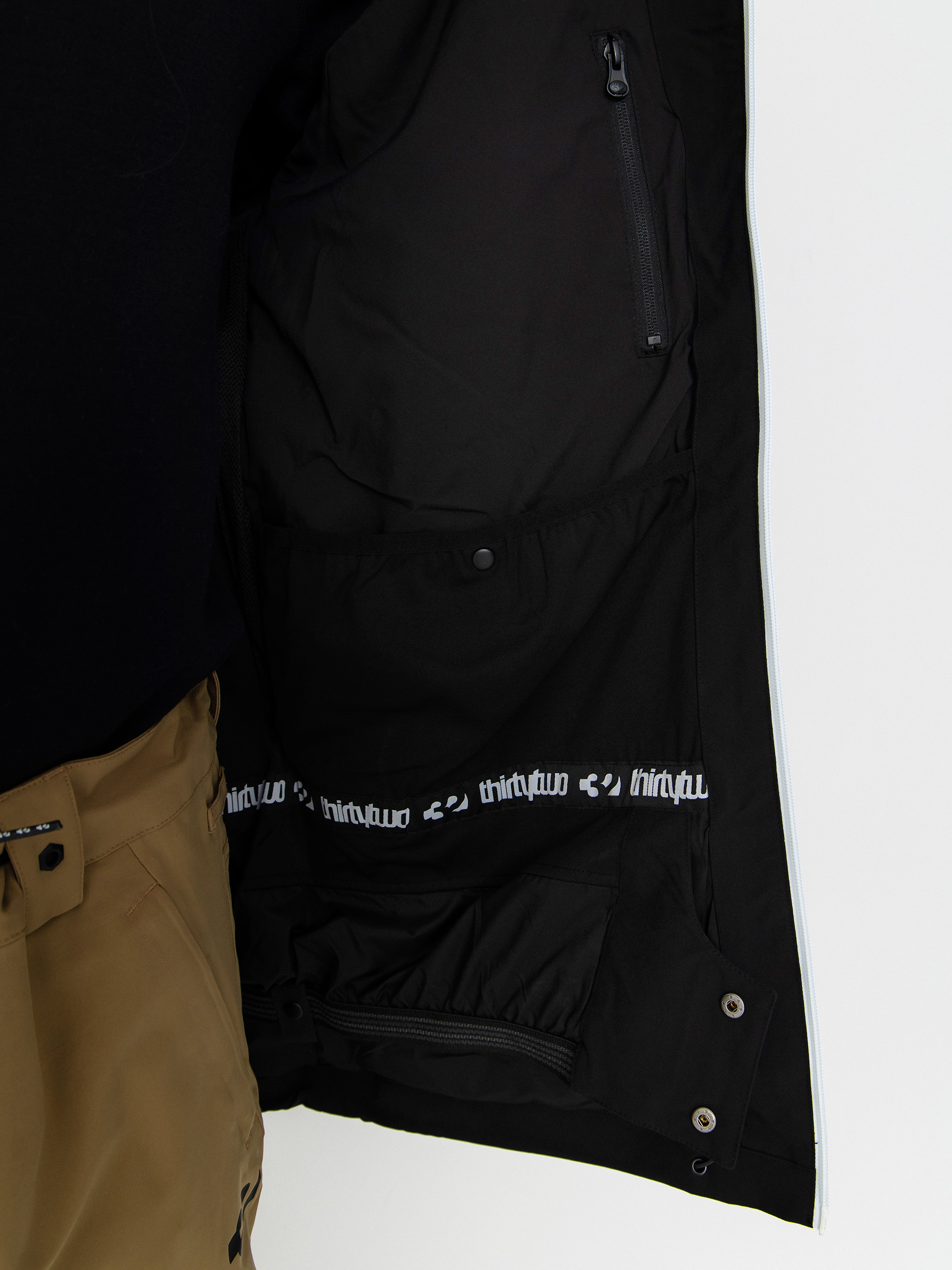 Mens ThirtyTwo Snowboard jacket Tm Recycled (black)