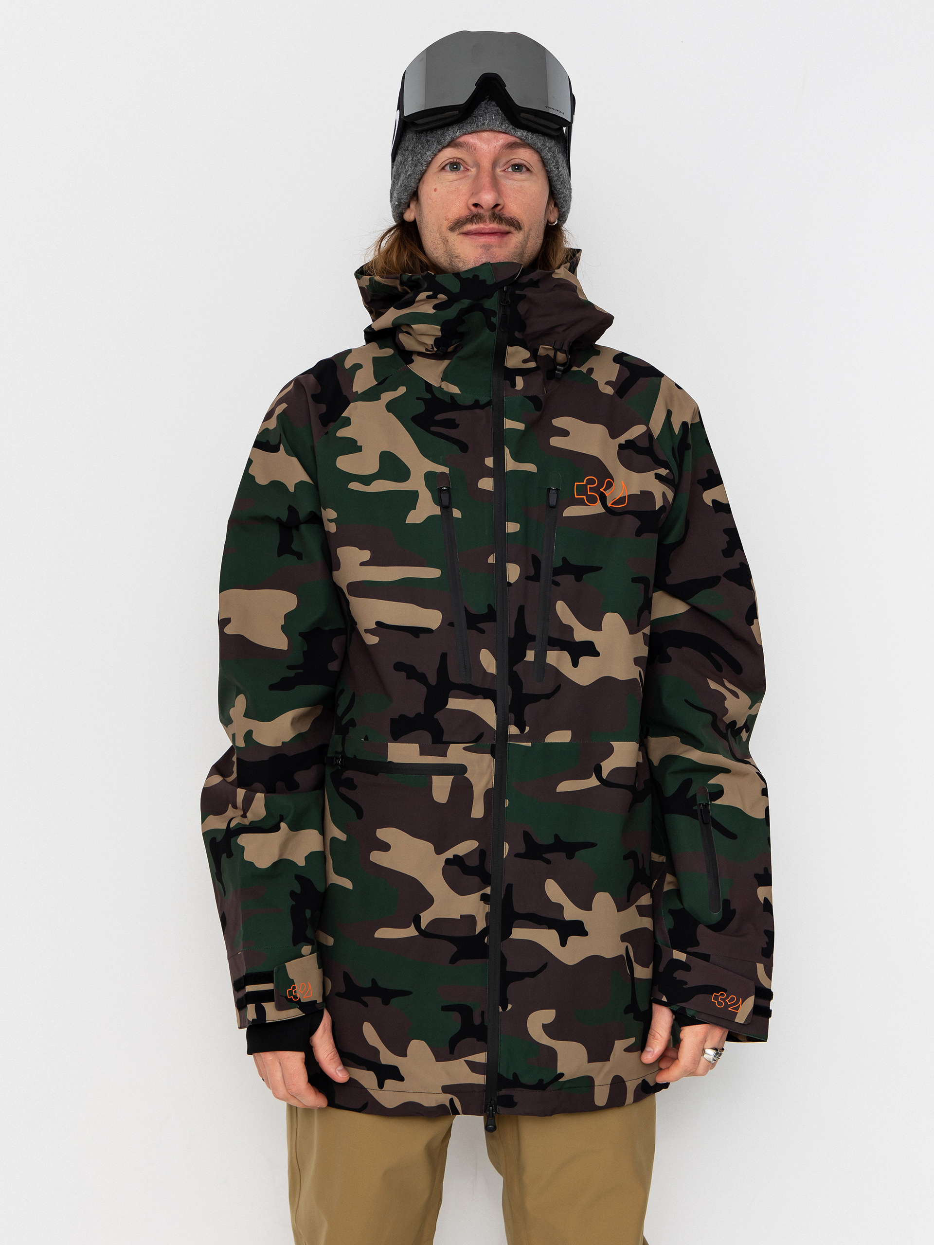 Mens ThirtyTwo Snowboard jacket Tm Recycled (camo)