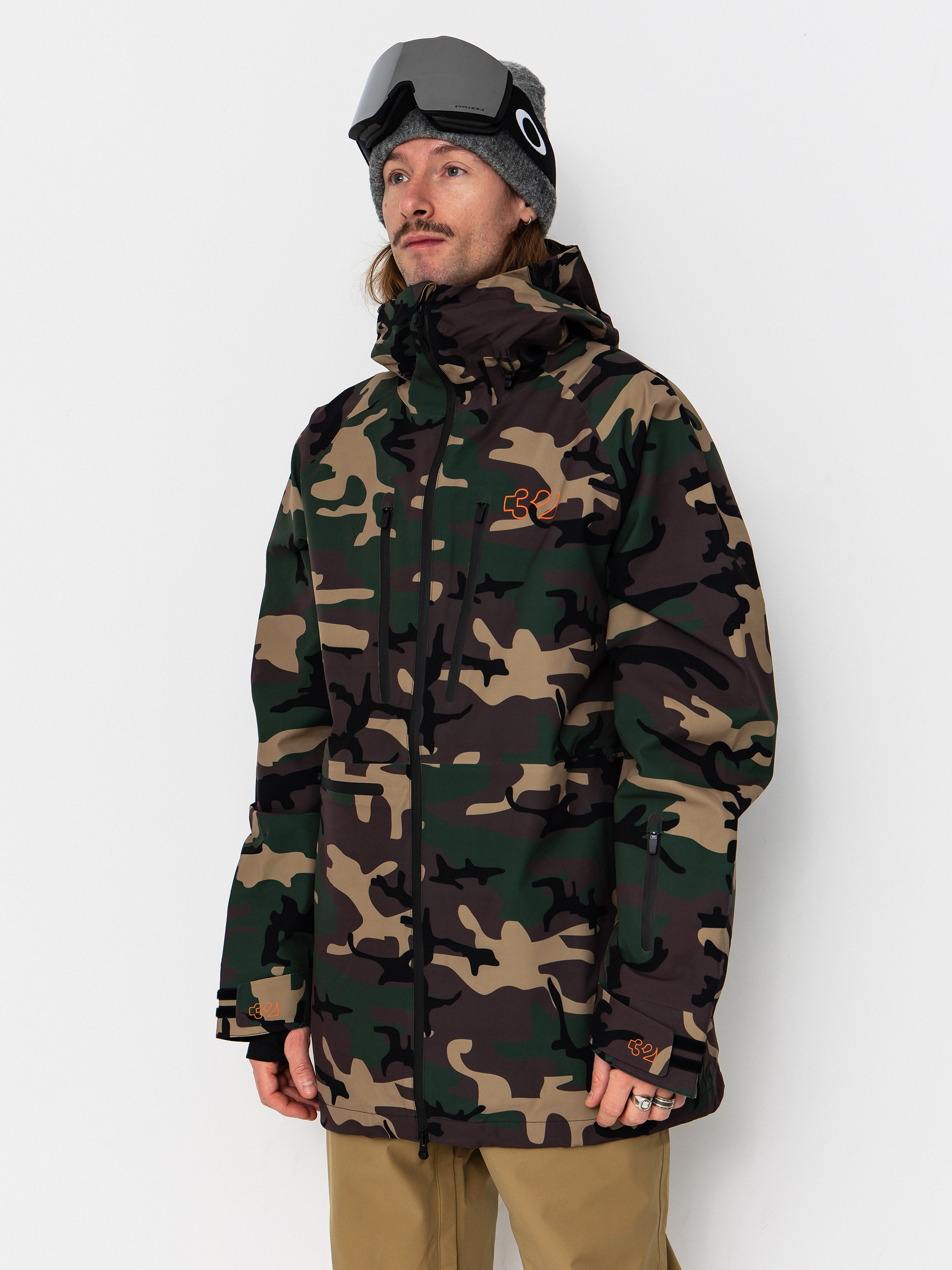 Mens ThirtyTwo Snowboard jacket Tm Recycled (camo)