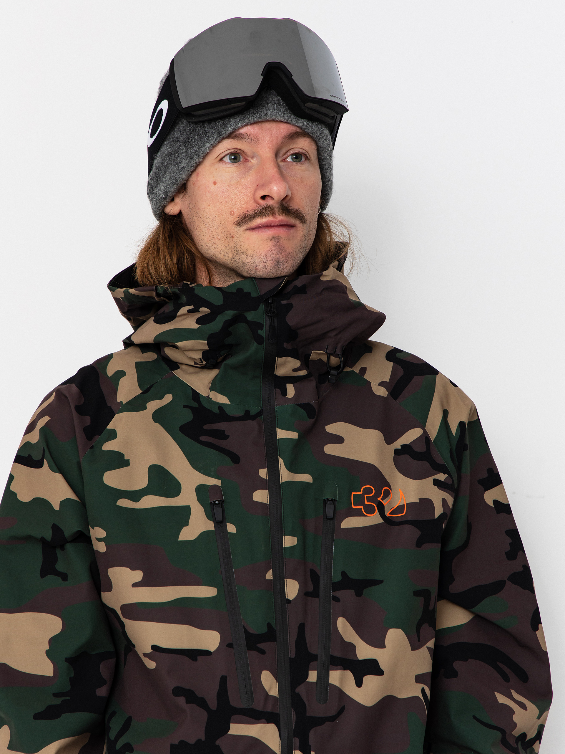 Mens ThirtyTwo Snowboard jacket Tm Recycled (camo)