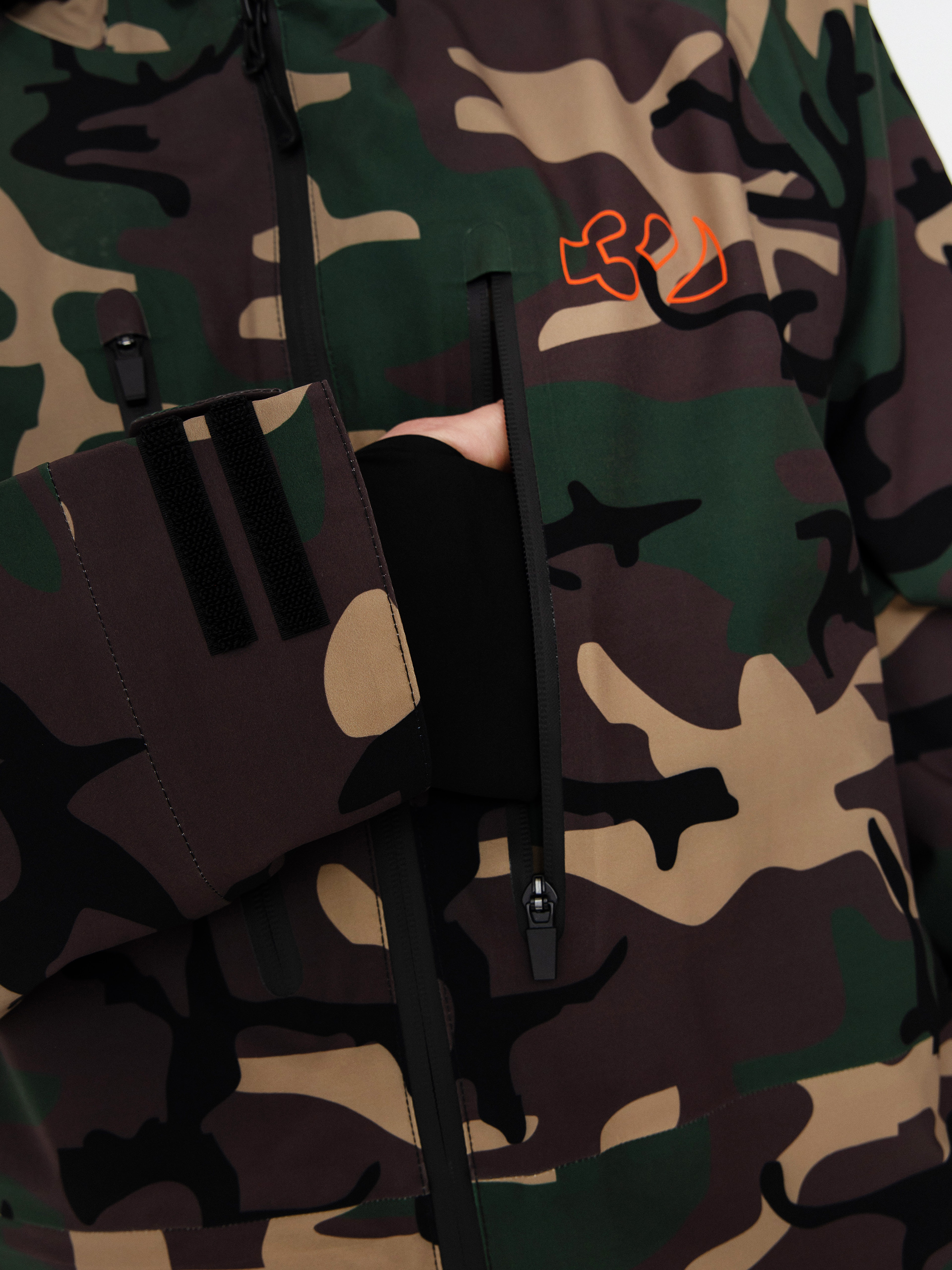 Mens ThirtyTwo Snowboard jacket Tm Recycled (camo)