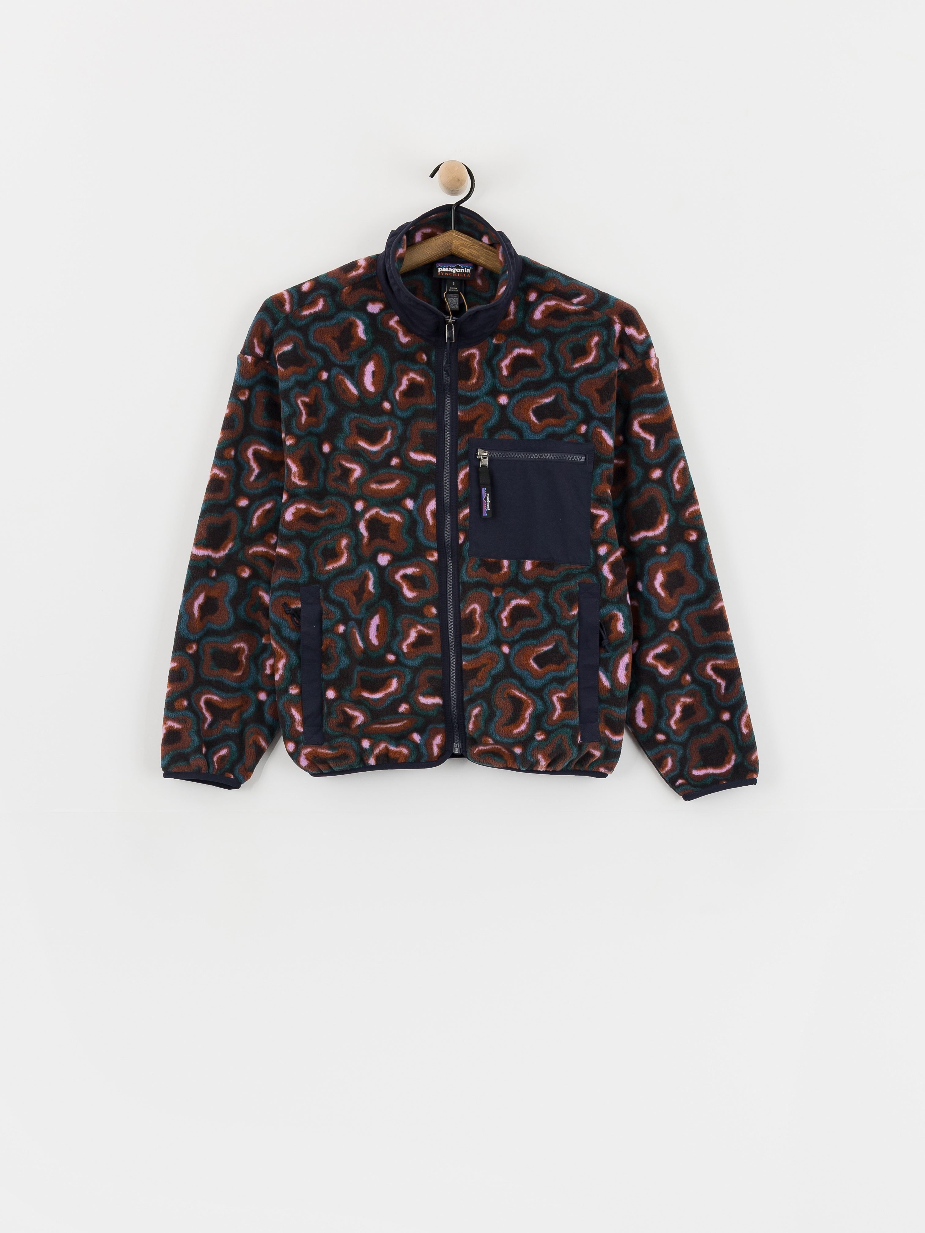 Damen Patagonia Synch Fleece Jacke (soft spirea dried vanilla)