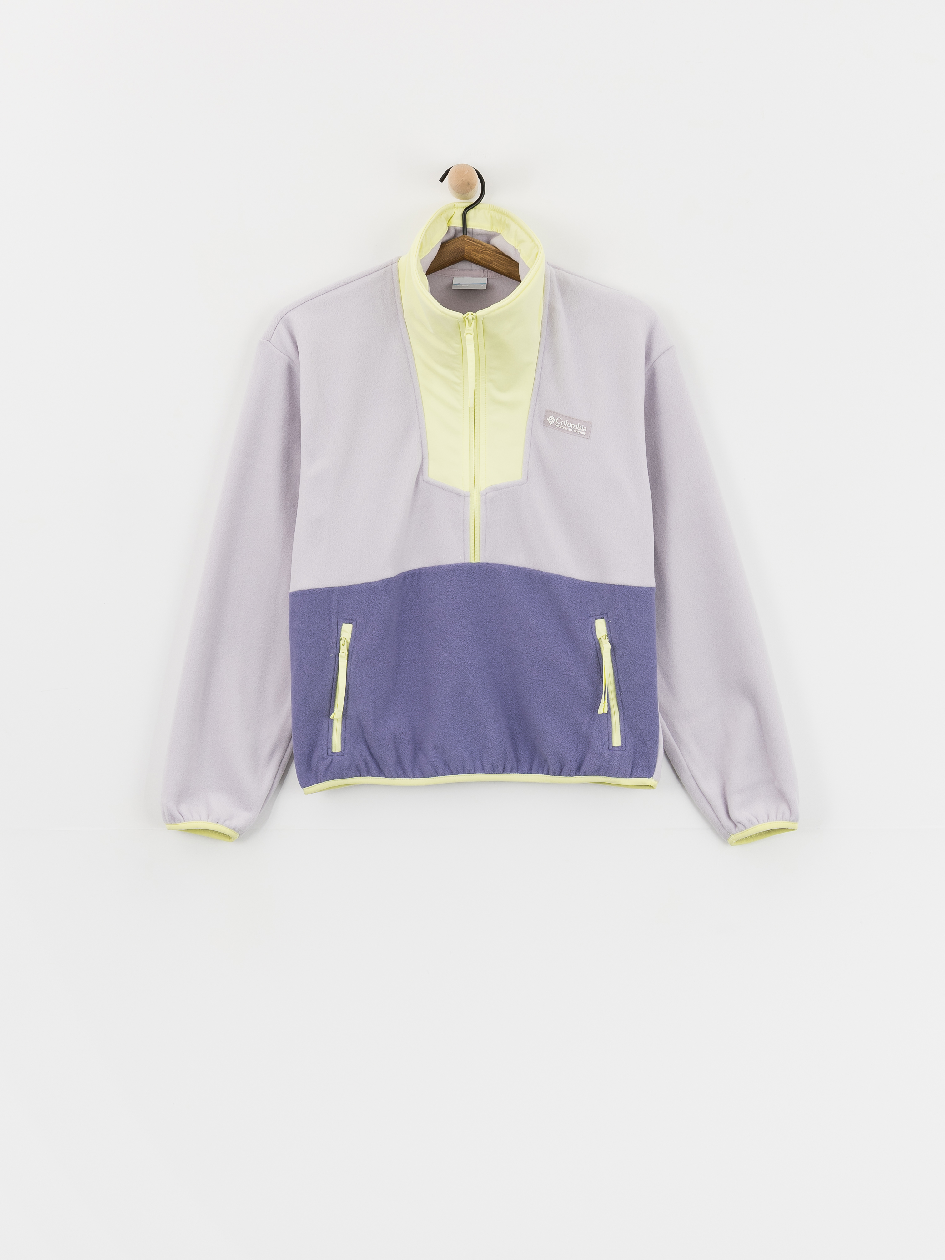 Columbia Sequoia Grove 1/2 Zip Wmn Fleece Jacke (lavender pearl/stormwatch/citron haze)