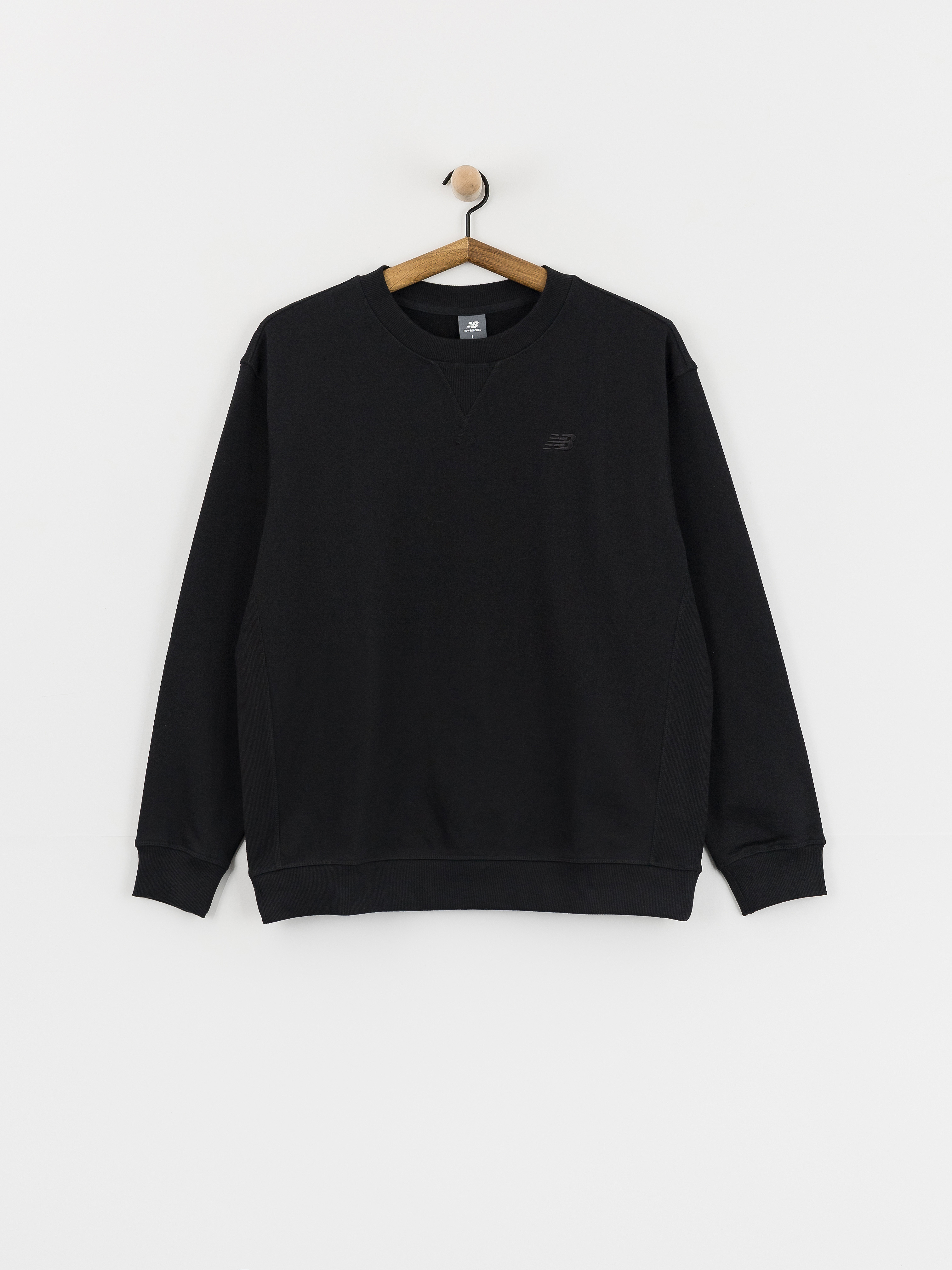 New Balance Athletics French Terry Crew Sweatshirt (black)