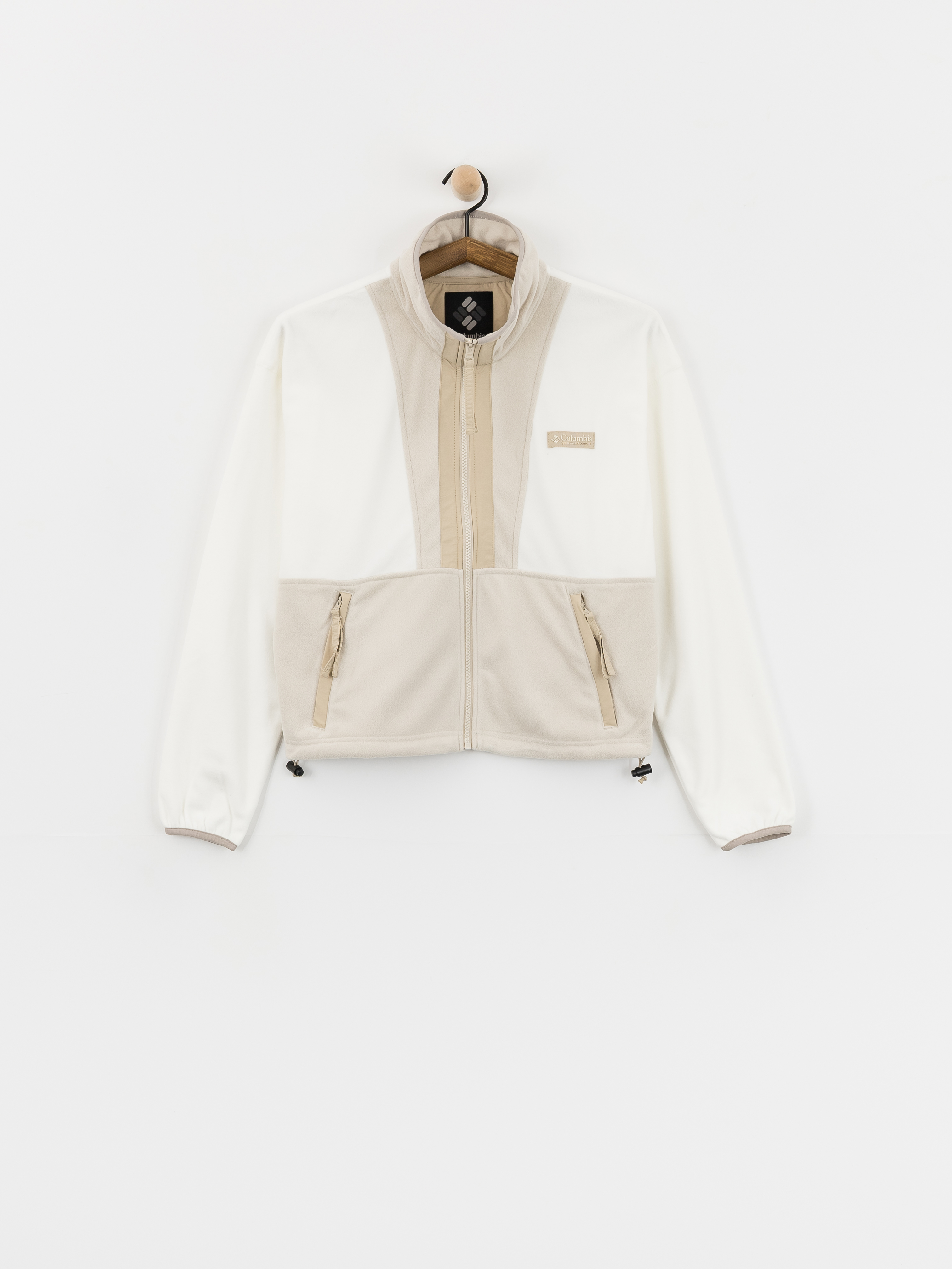 Columbia Backbowl II Full Zip Wmn Fleece Jacke (sea salt/dark stone/ancient fossil)