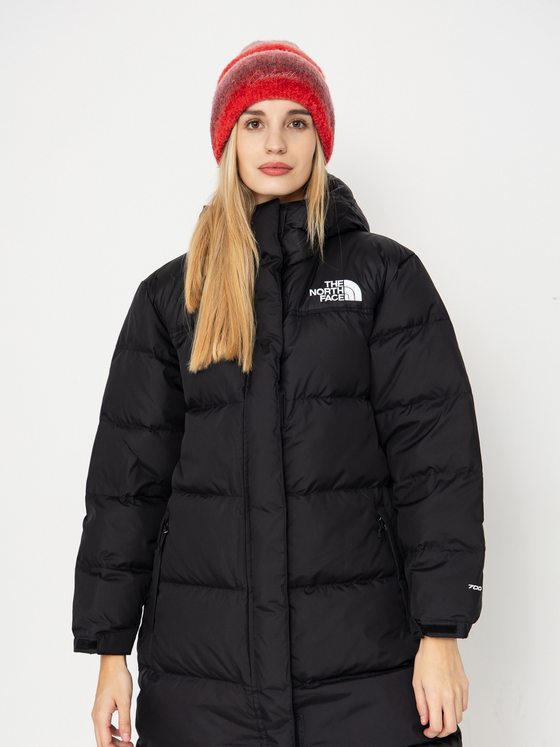 The North Face Jacket Nuptse Parka Wmn (tnf black/npf/r)