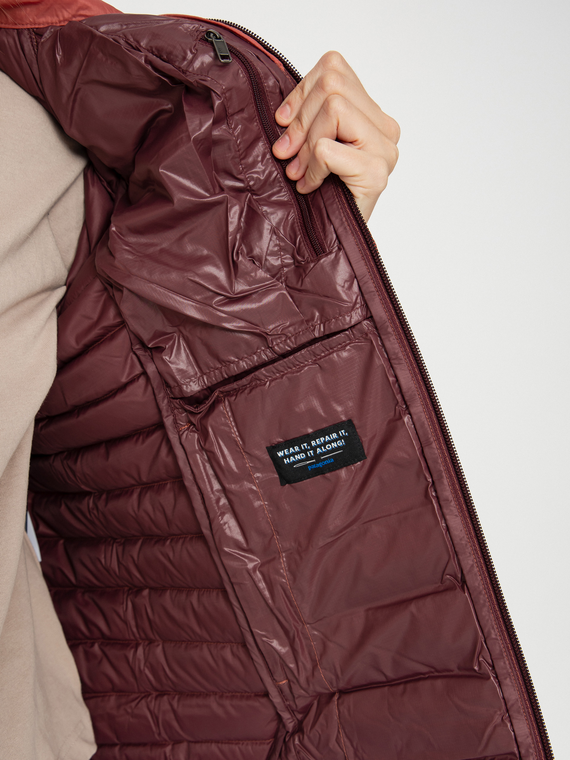 Patagonia Jacke Down Sweater Wmn (potters red)