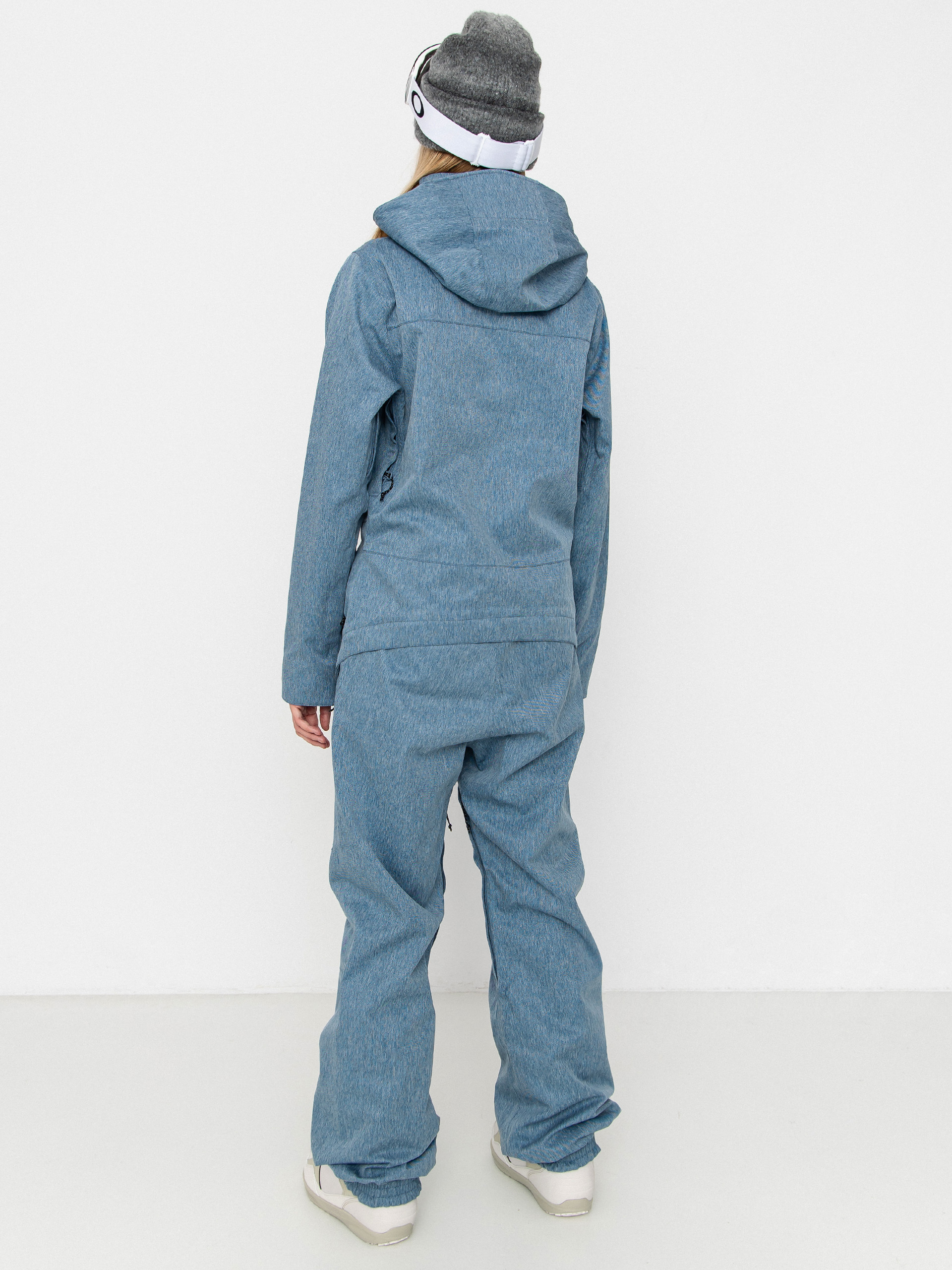 Womens Volcom Overall Shiloh Snow Suit (denim)