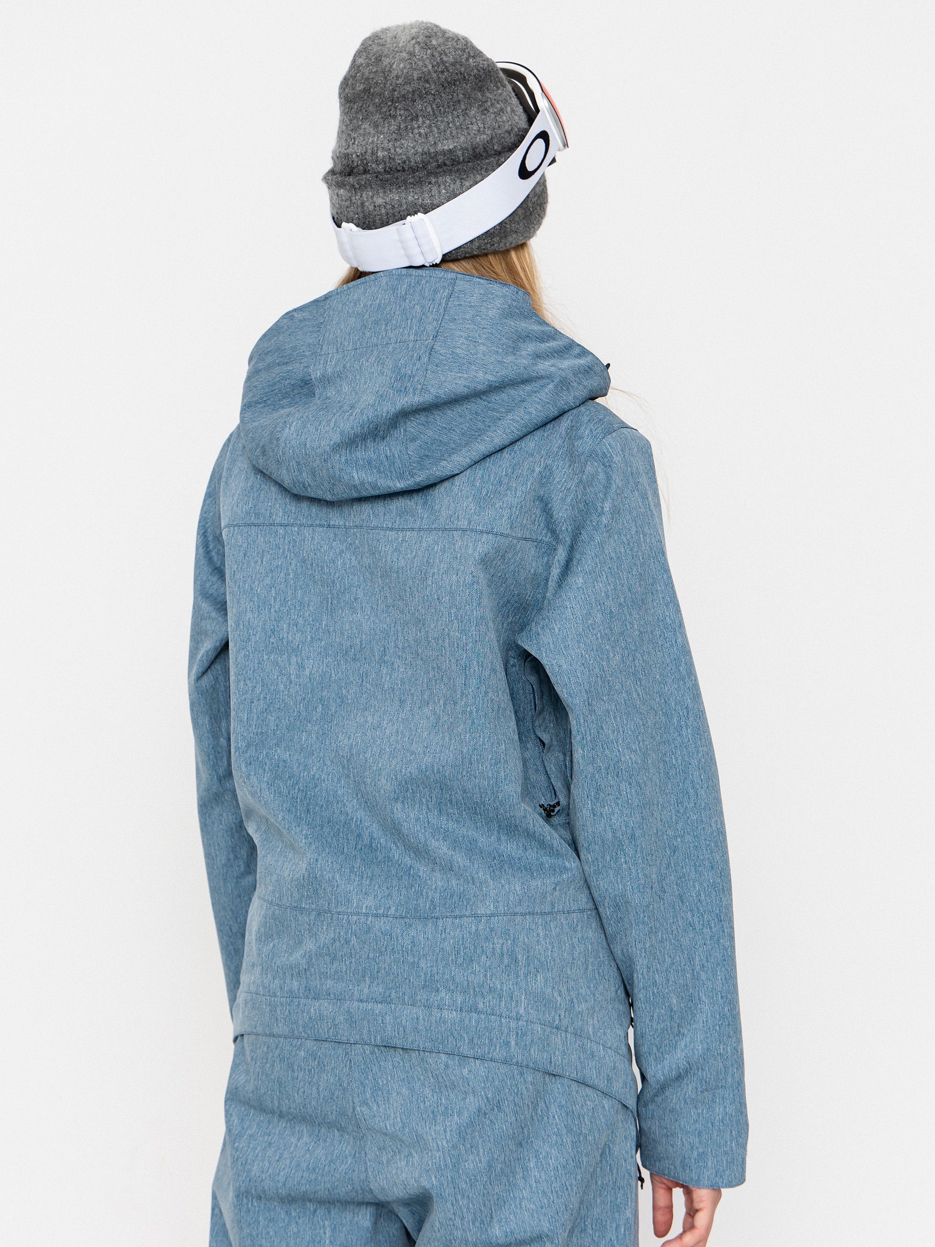 Womens Volcom Overall Shiloh Snow Suit (denim)
