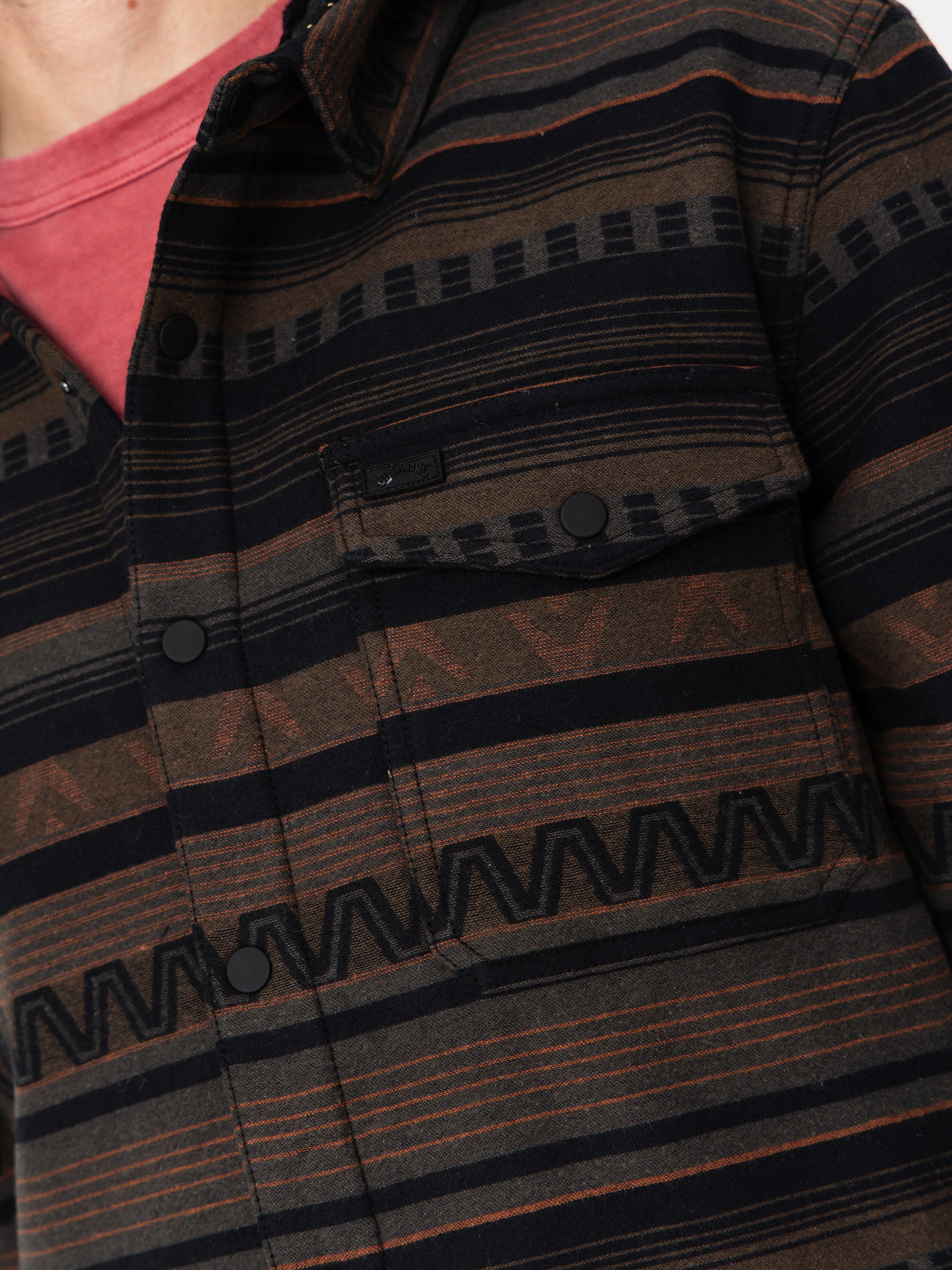 Billabong Hemd Furnace Bonded Flannel (black)