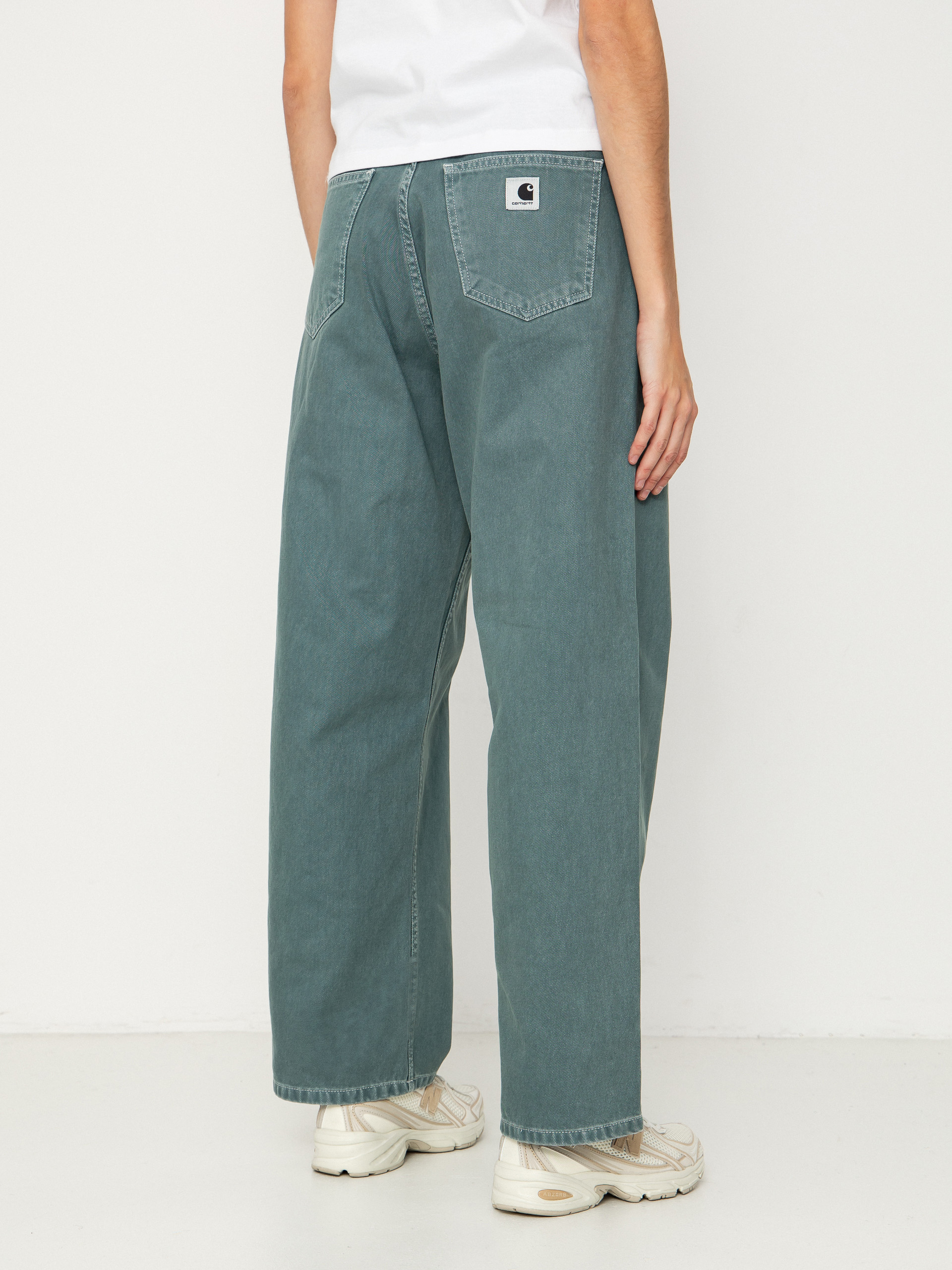 Carhartt WIP Pants Brandon Wmn (silver pine/stone dyed)