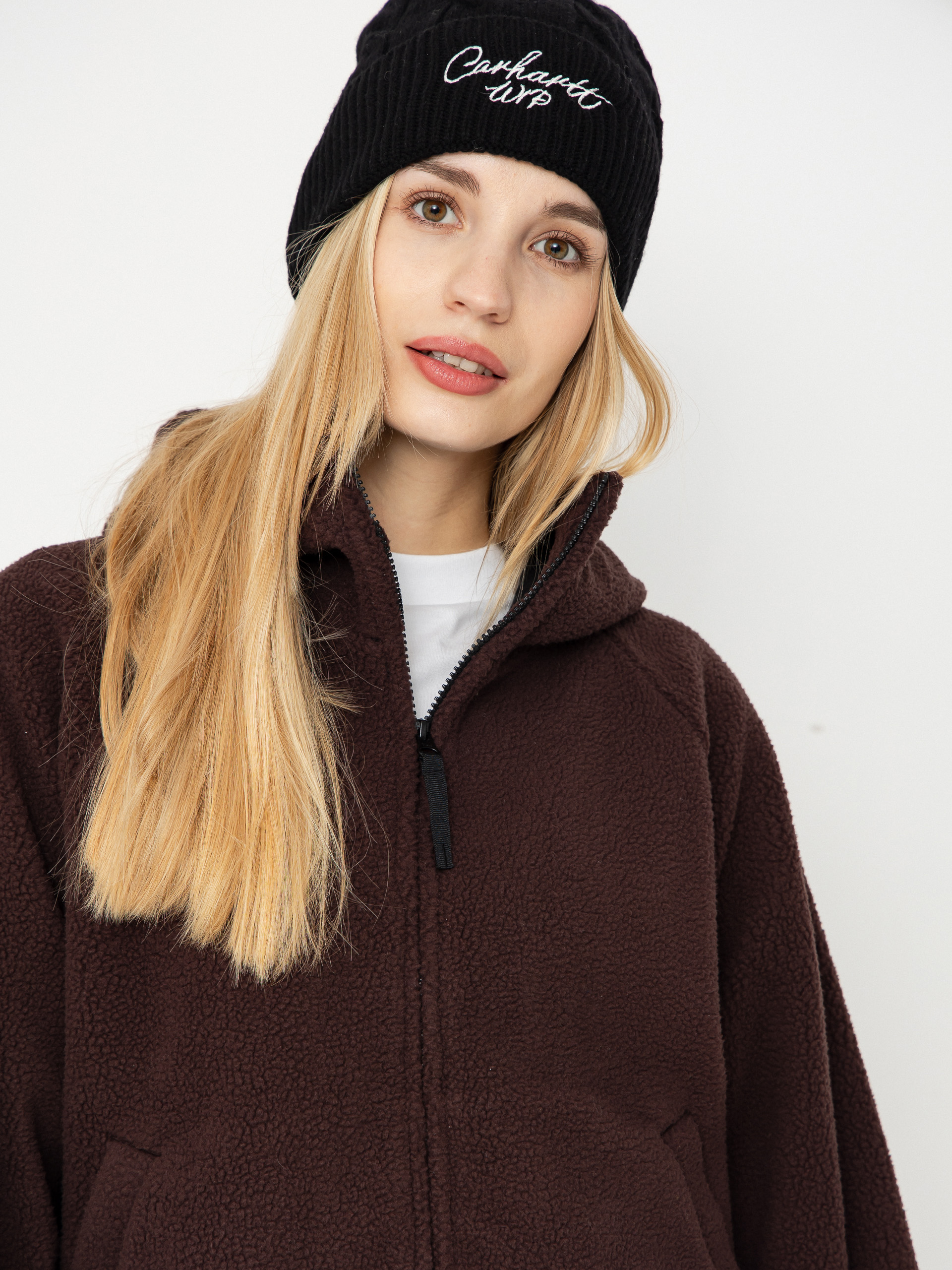 Womens Carhartt WIP Fleece  Helix (palisander/black)