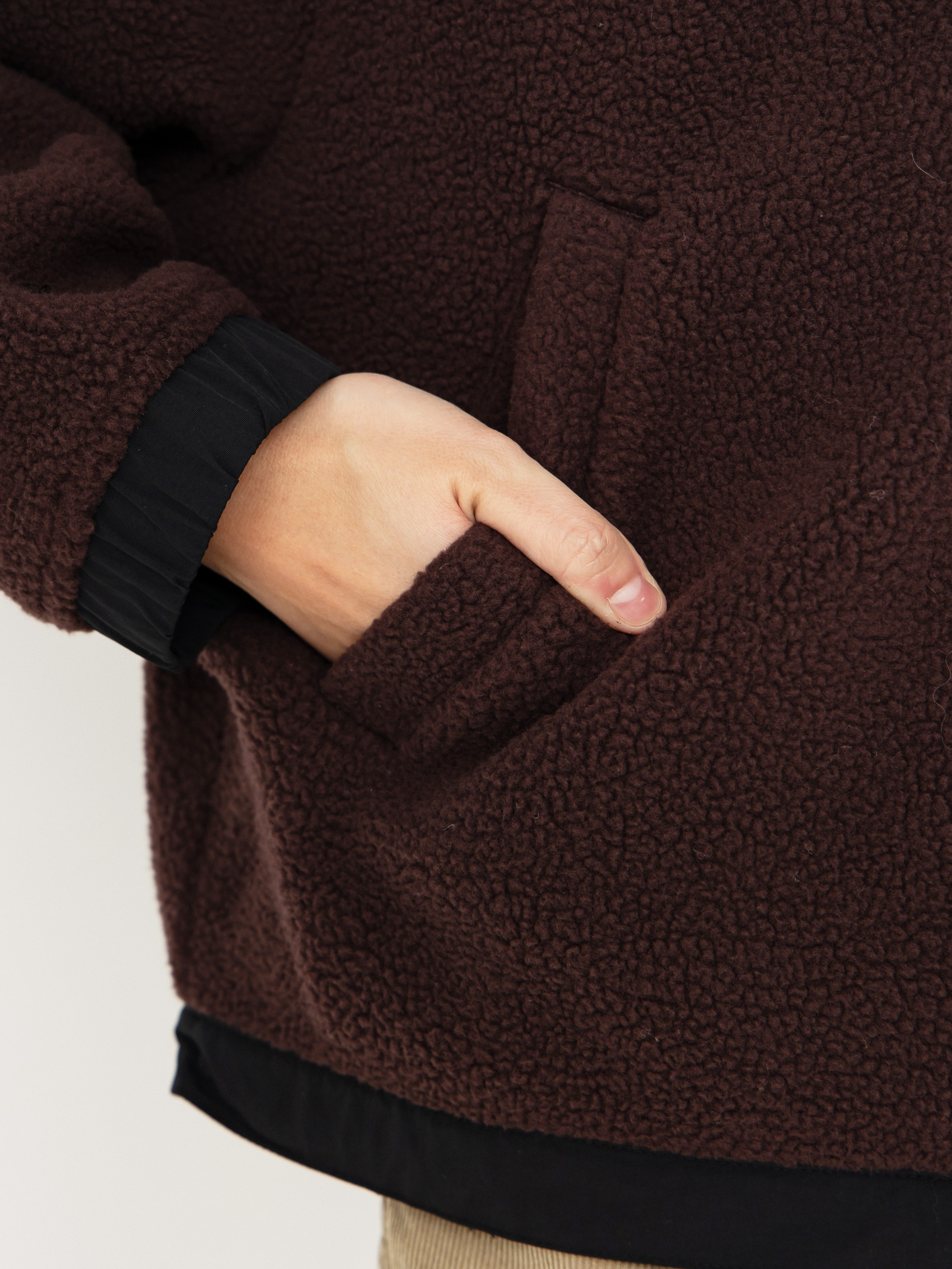 Womens Carhartt WIP Fleece  Helix (palisander/black)