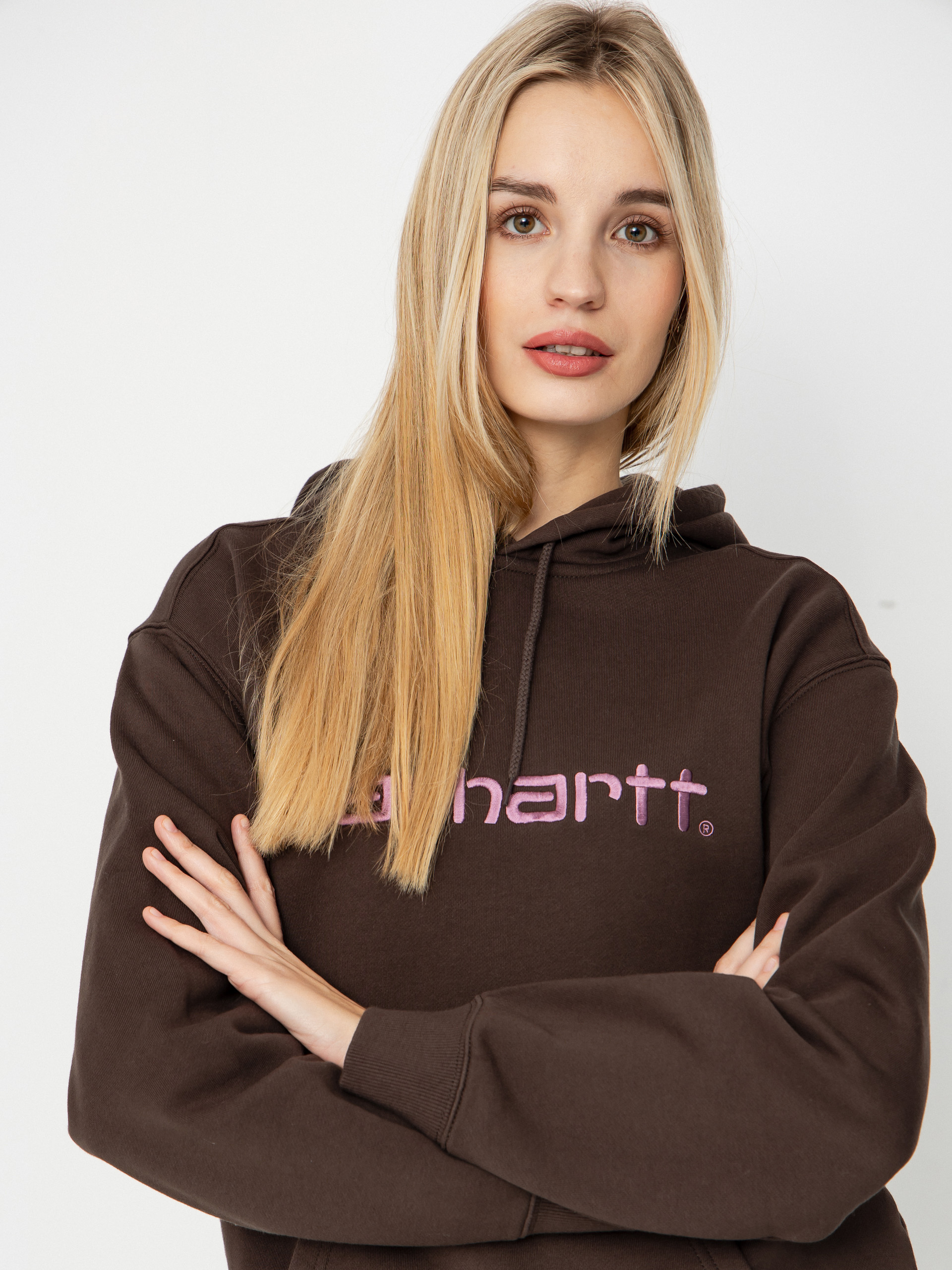 Carhartt WIP Hoodie Carhartt HD Wmn (vitola/phlox)
