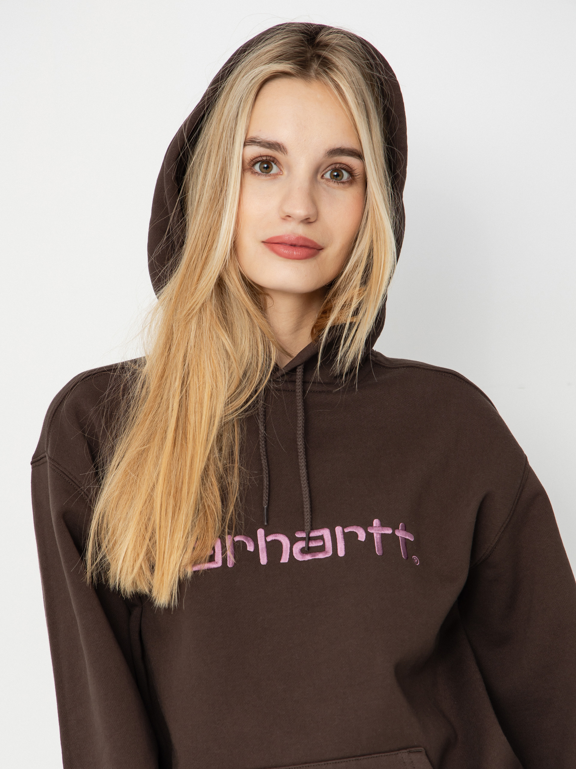 Carhartt WIP Hoodie Carhartt HD Wmn (vitola/phlox)