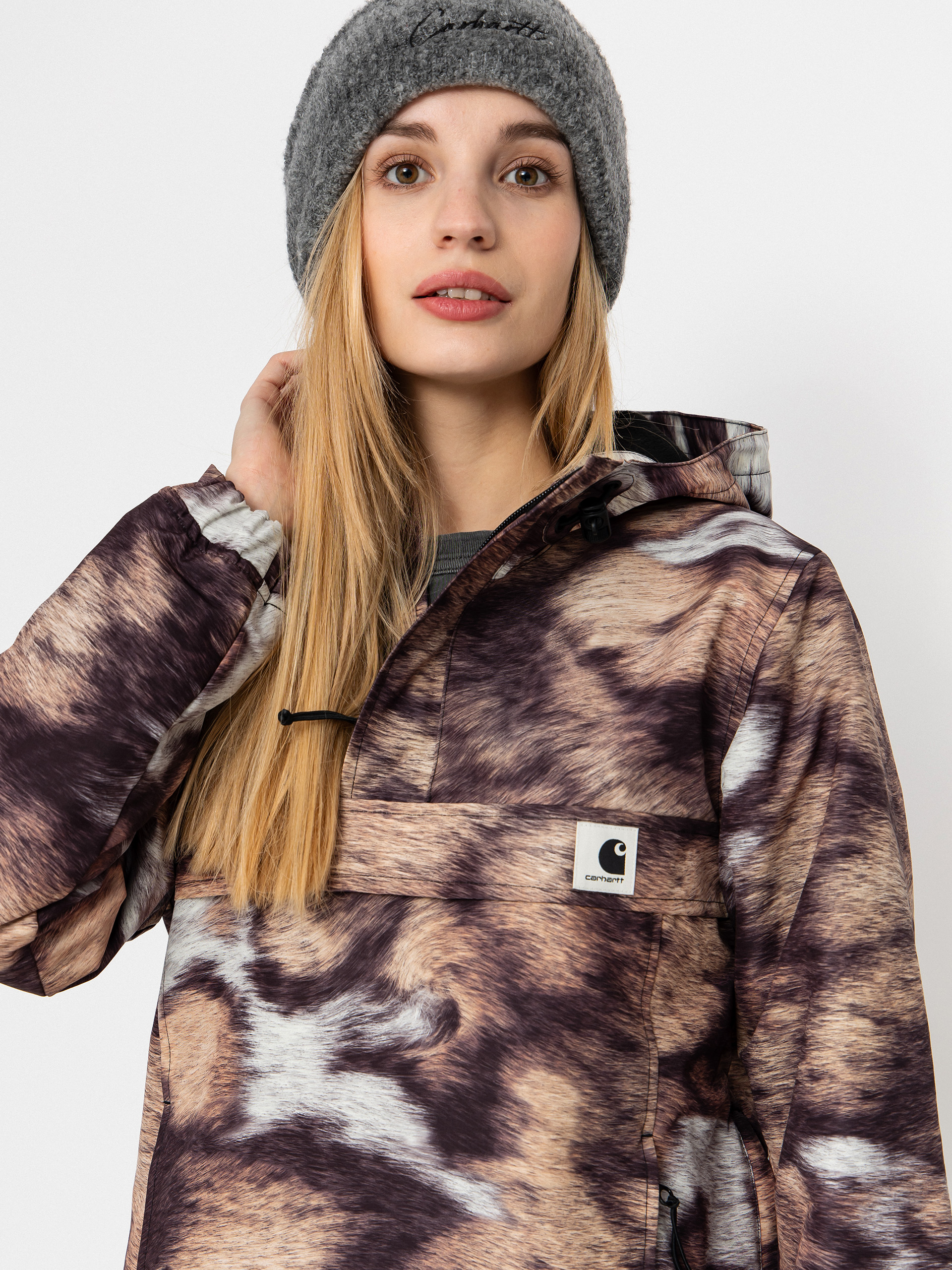 Carhartt WIP Jacke Nimbus Pullover Wmn (wild dog print)
