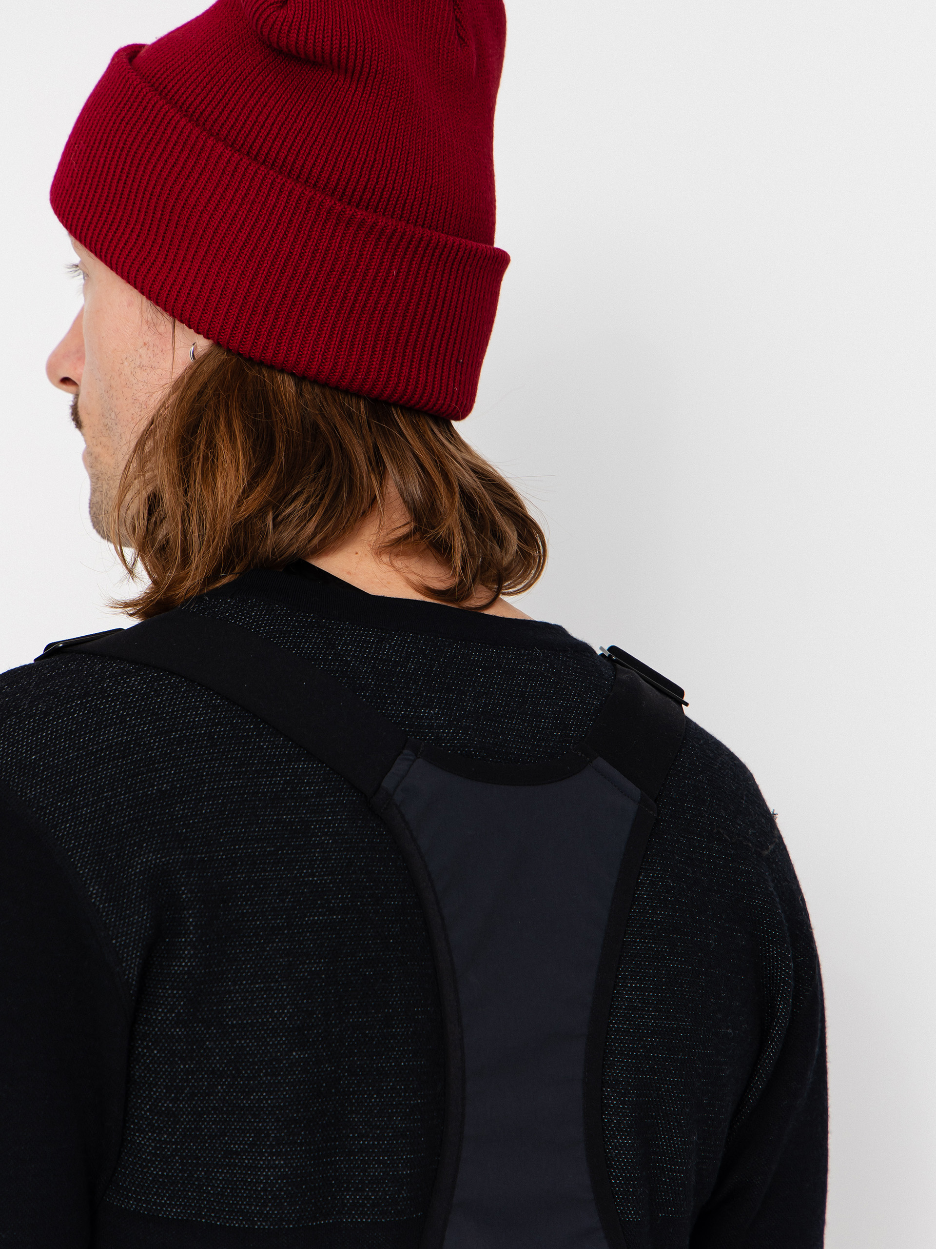 Mens Jones Snowboards Snowboard pants Shralpinist Str Rec Bib (stealth black)