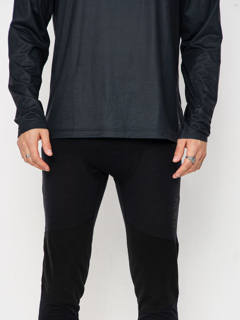 Herren ThirtyTwo Aktive Leggins Ridelite Merino Knicker (black/black)