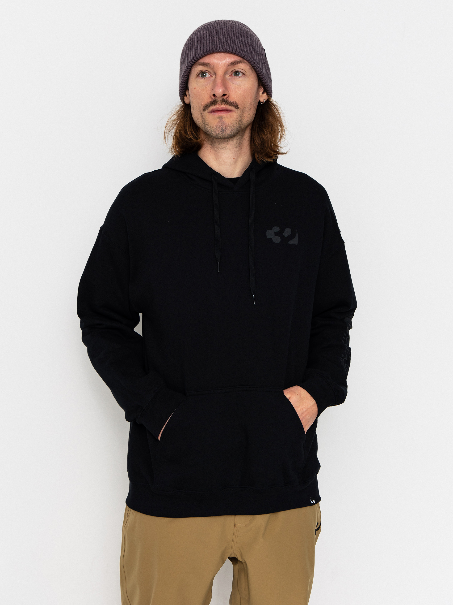 ThirtyTwo Double HD Hoodie (black/charcoal)