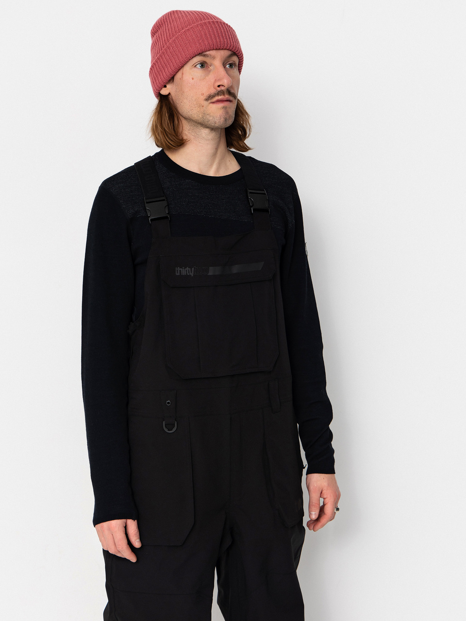 Herren ThirtyTwo Snowboard Hose Basement Bib (black)