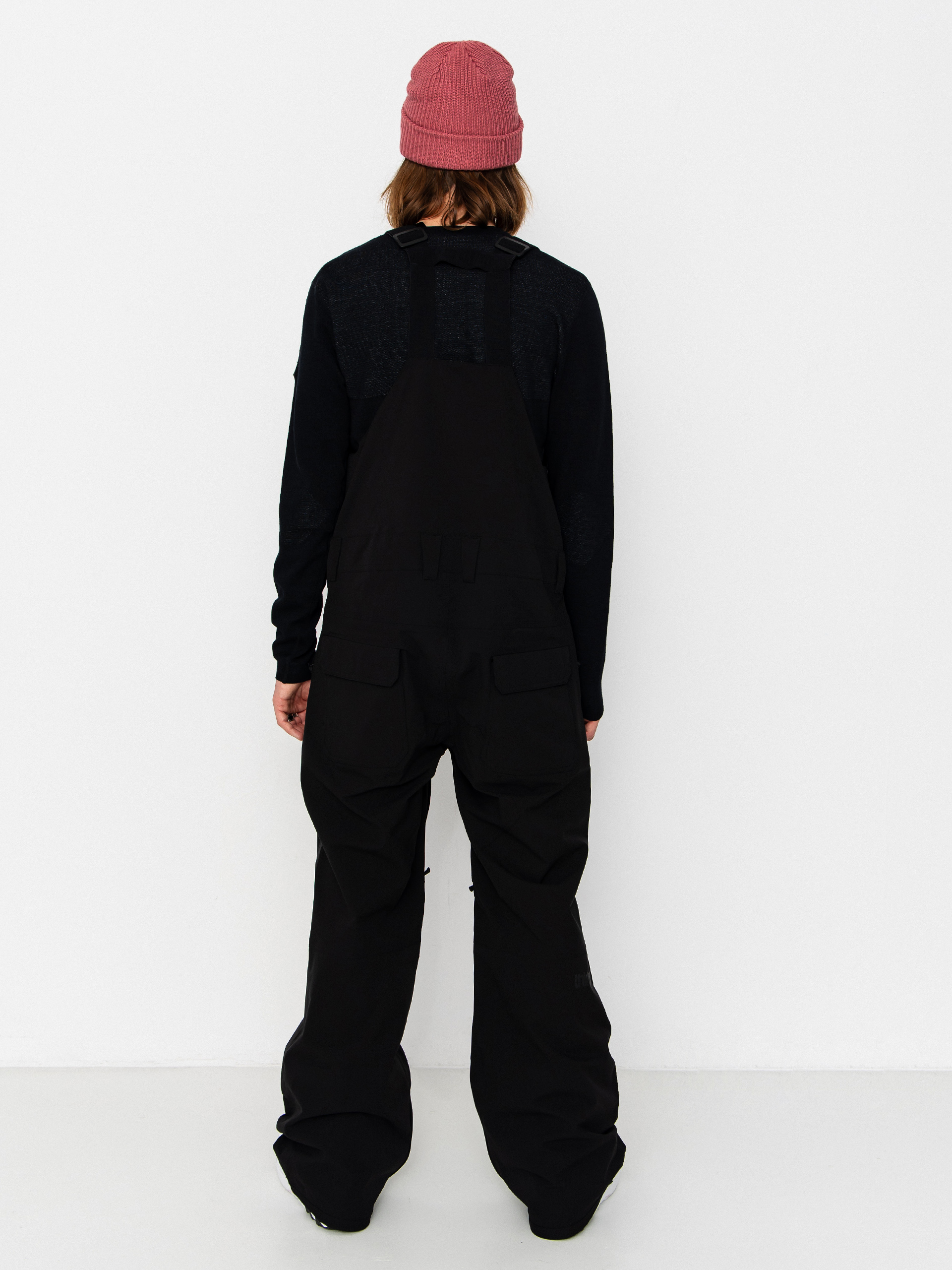 Mens ThirtyTwo Snowboard pants Basement Bib (black)