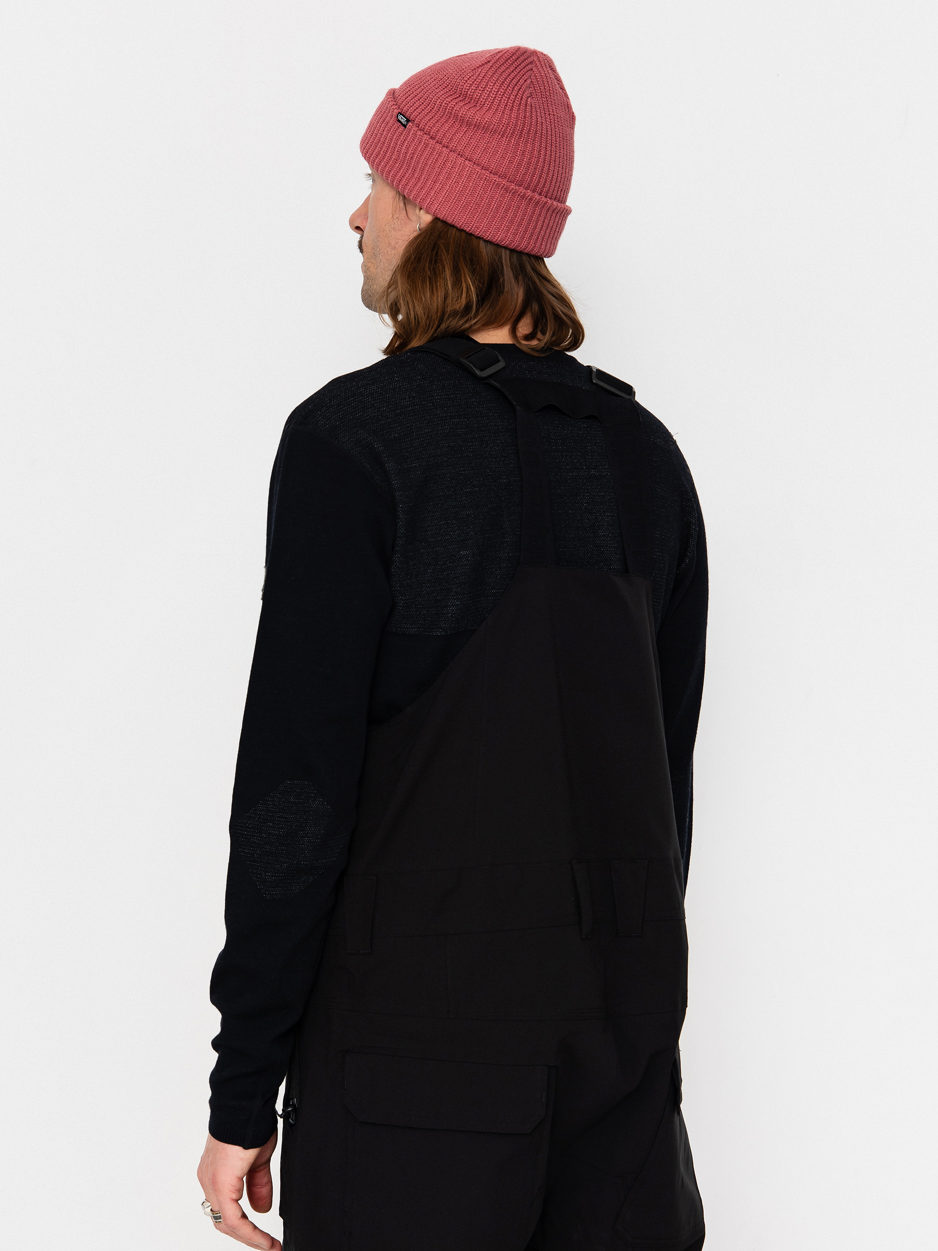 Mens ThirtyTwo Snowboard pants Basement Bib (black)