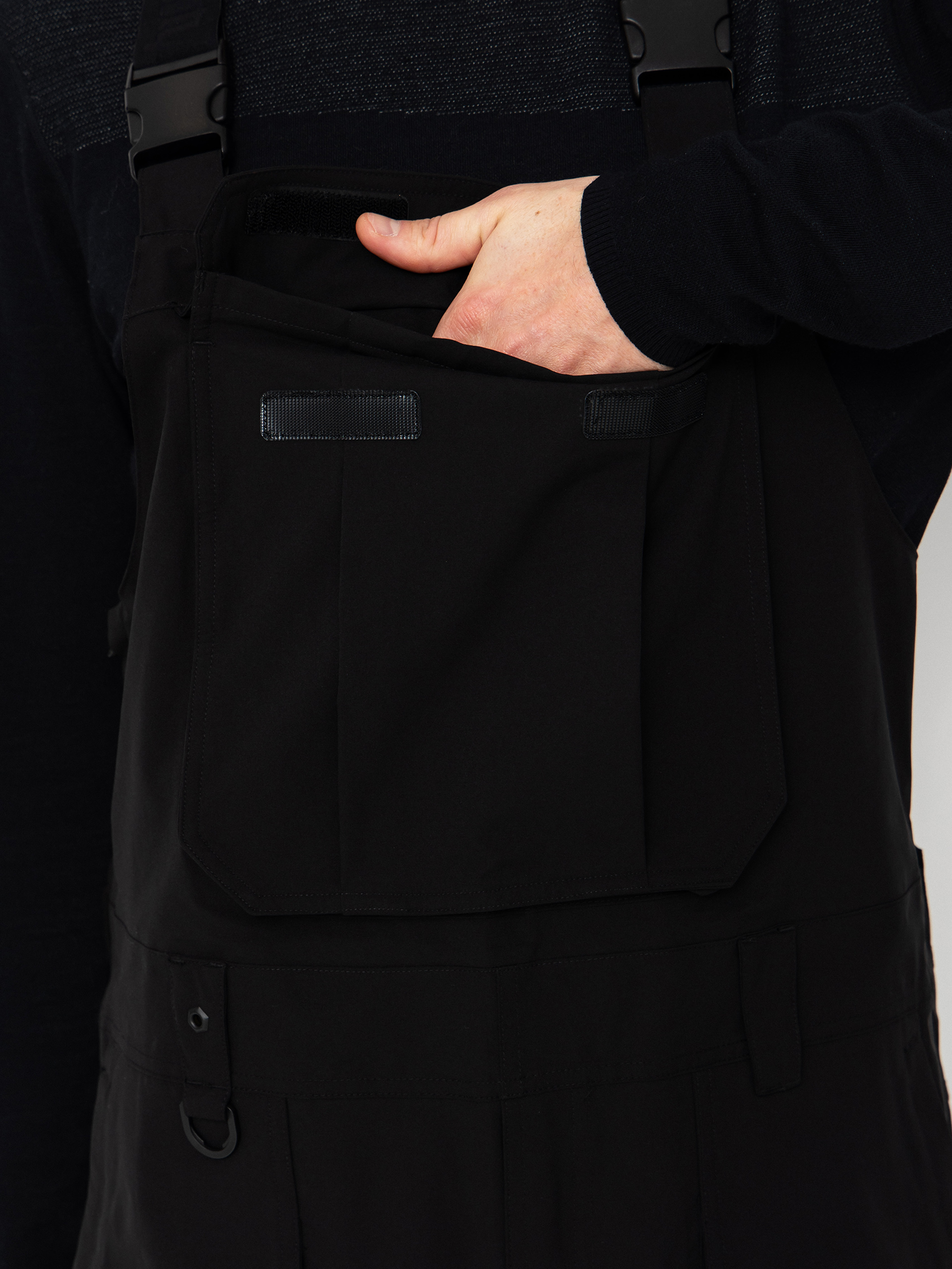 Mens ThirtyTwo Snowboard pants Basement Bib (black)