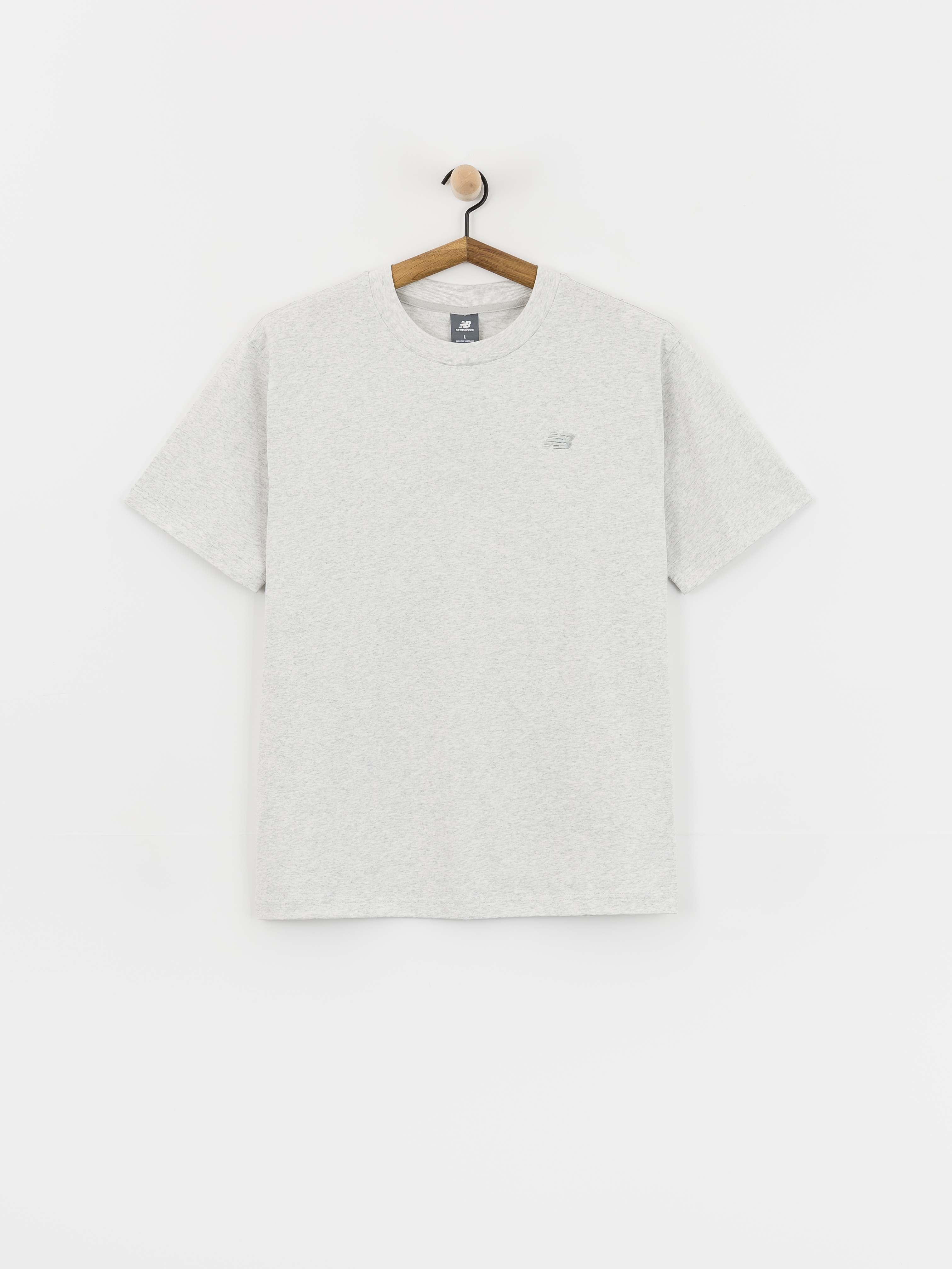 New Balance Athletics Cotton T-Shirt (ash heather)