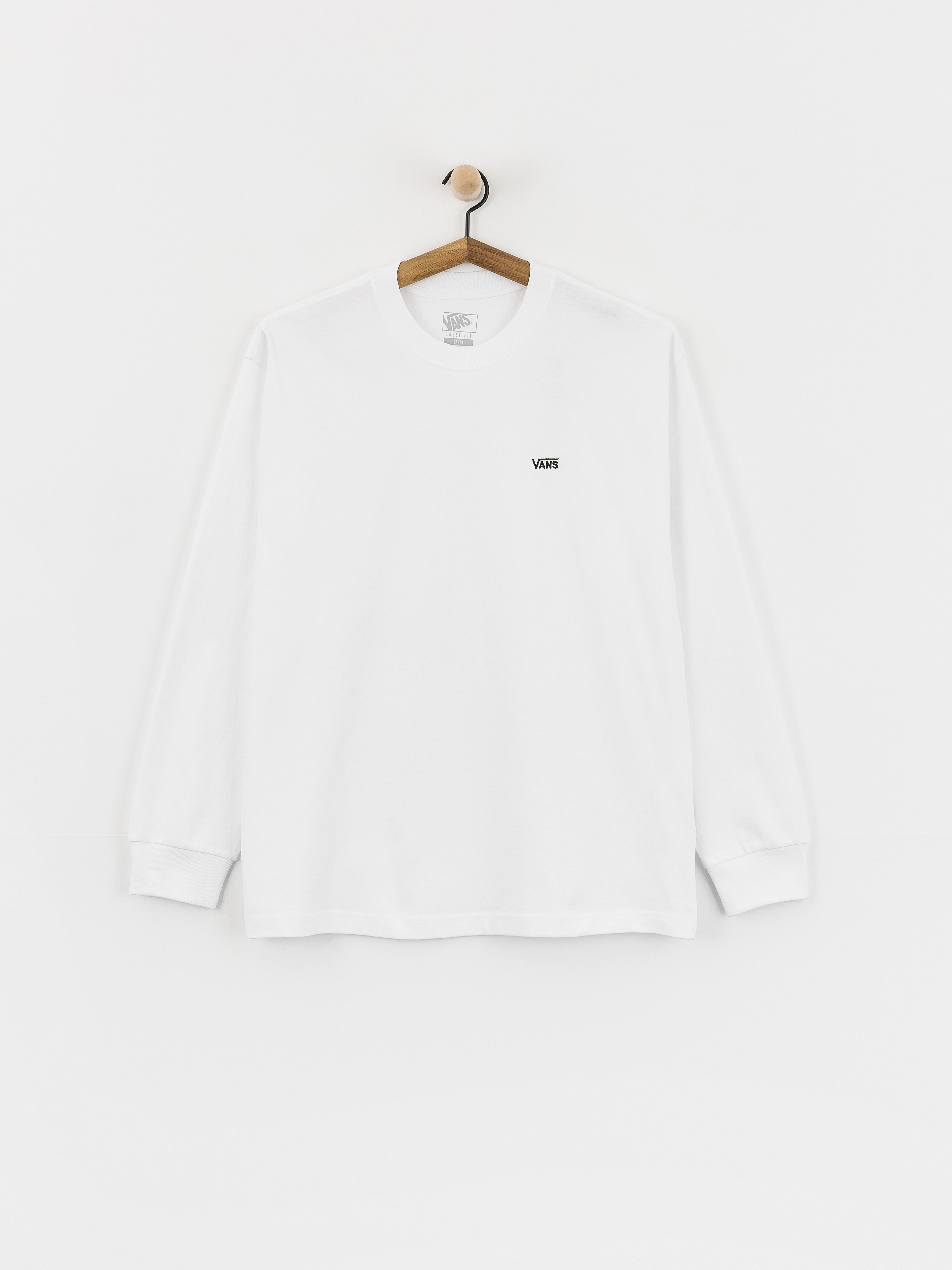 Vans Left Chest II Loose Longsleeve (white)